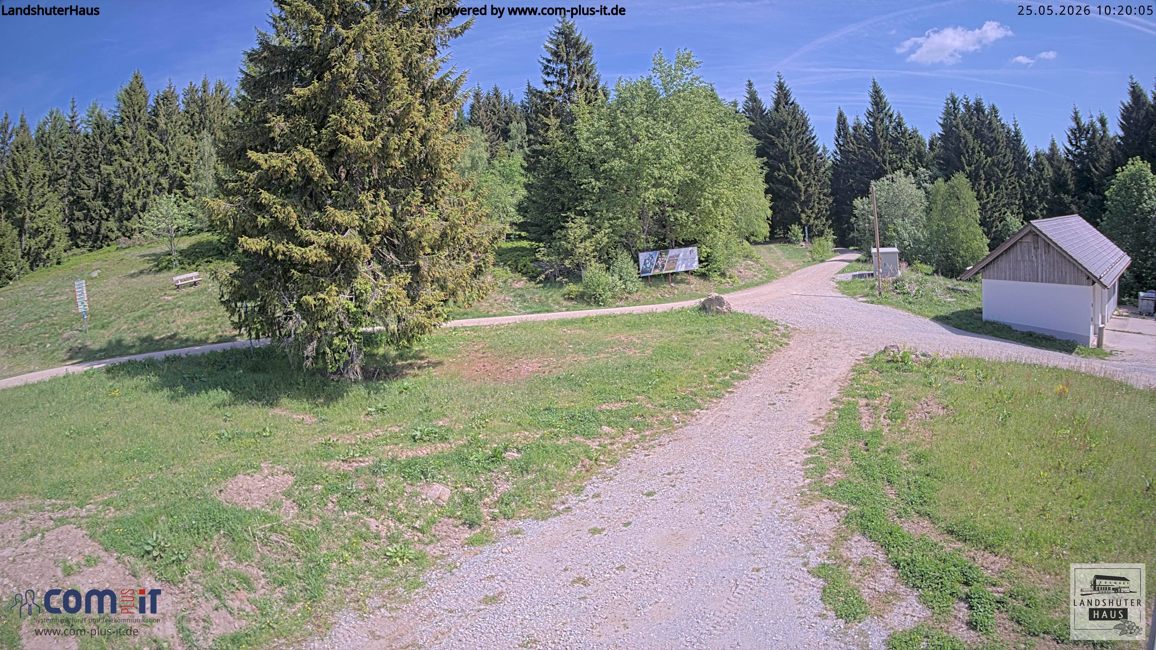Archiv Foto Webcam Landshuter Haus in Oberbreitenau bei Bischofsmais