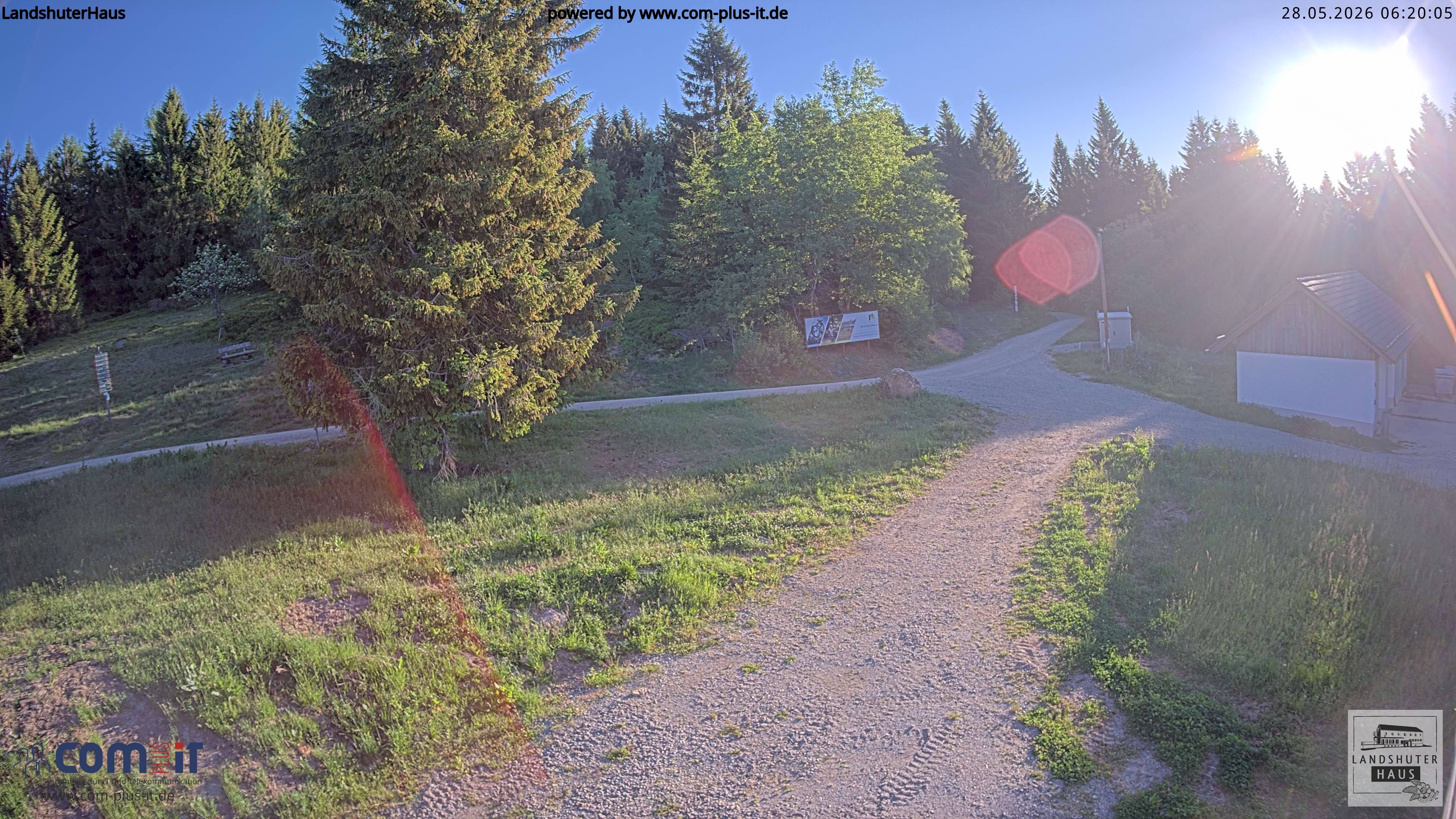 Archiv Foto Webcam Landshuter Haus in Oberbreitenau bei Bischofsmais