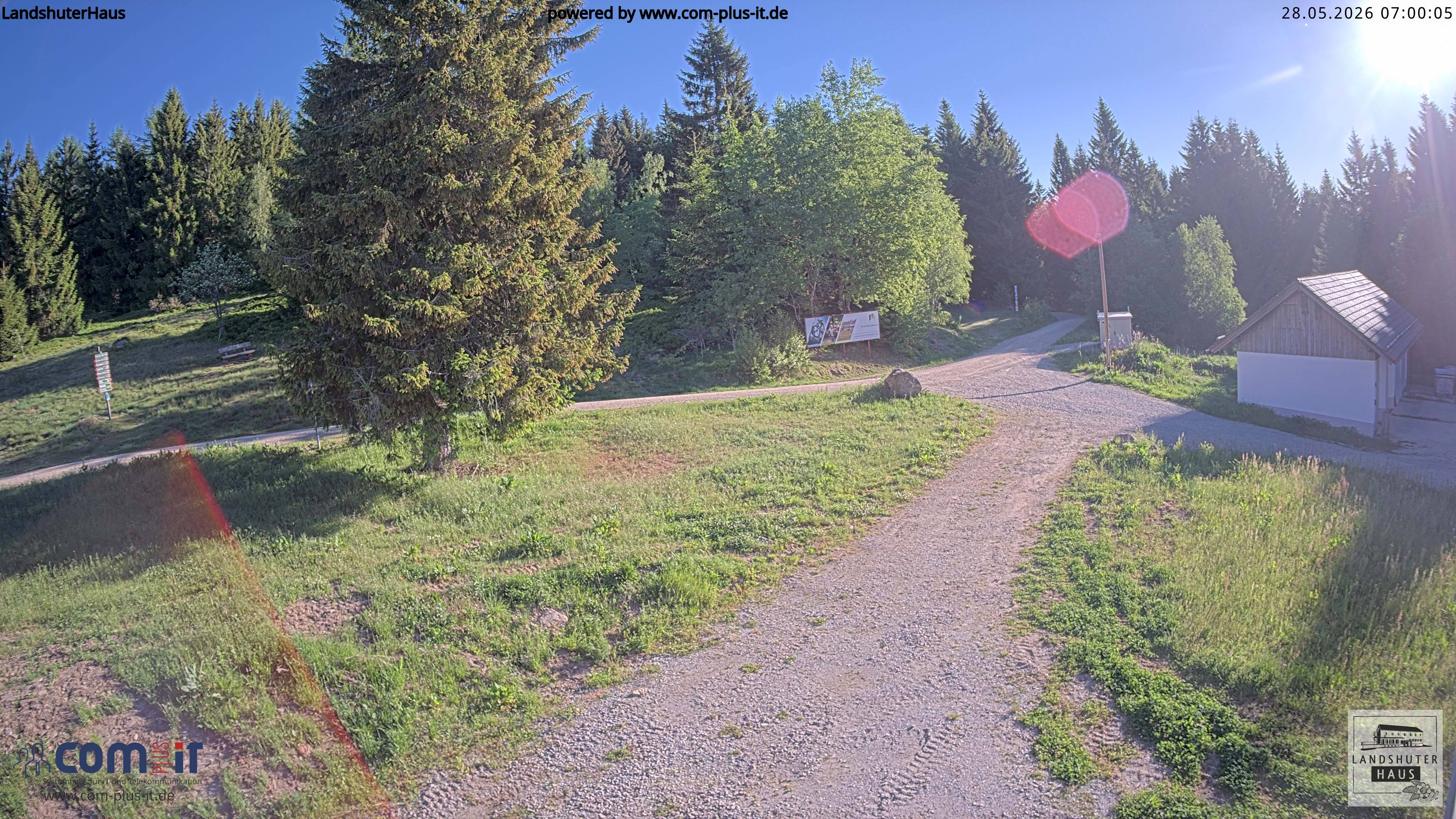 Archiv Foto Webcam Landshuter Haus in Oberbreitenau bei Bischofsmais
