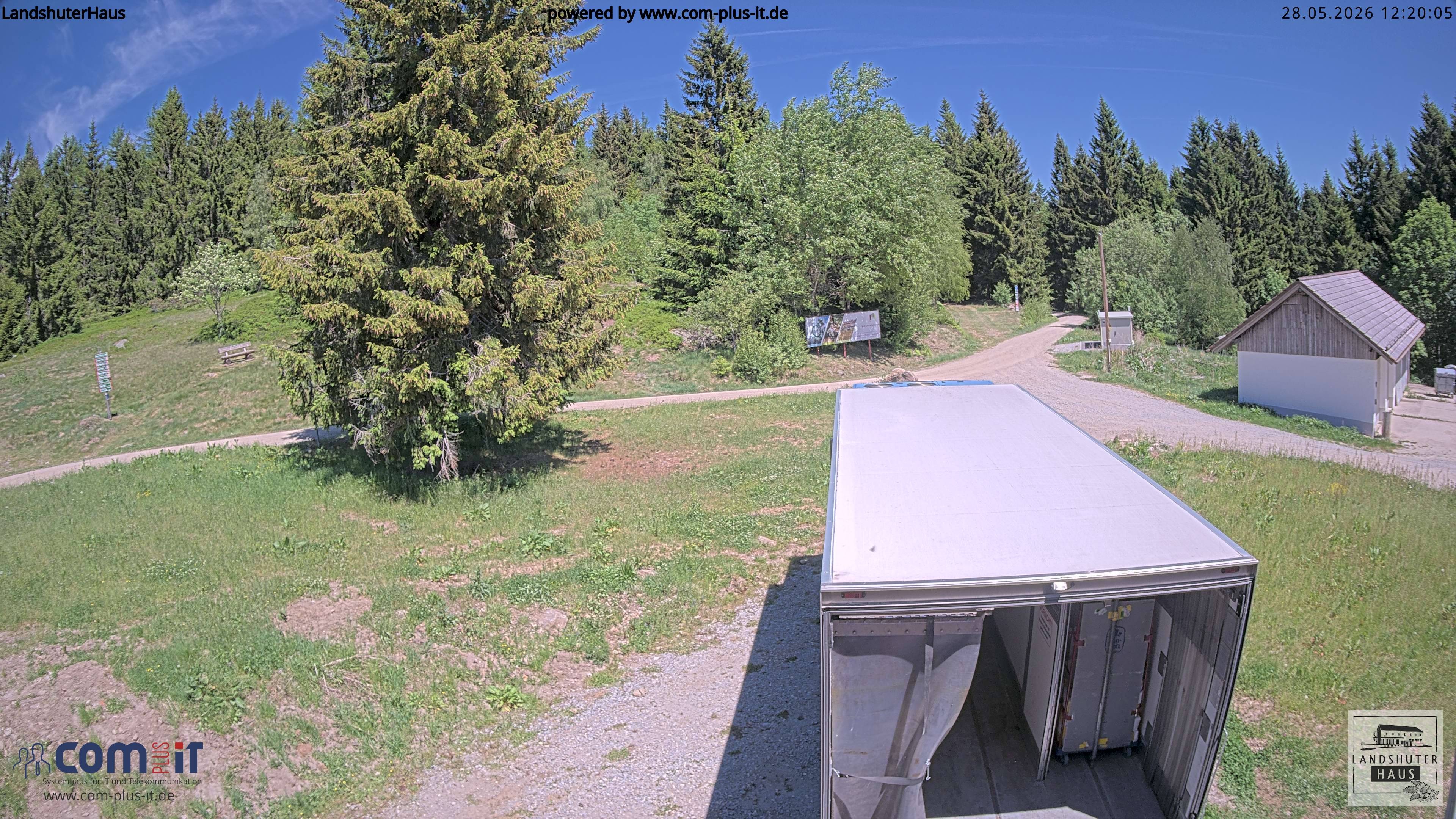 Archiv Foto Webcam Landshuter Haus in Oberbreitenau bei Bischofsmais