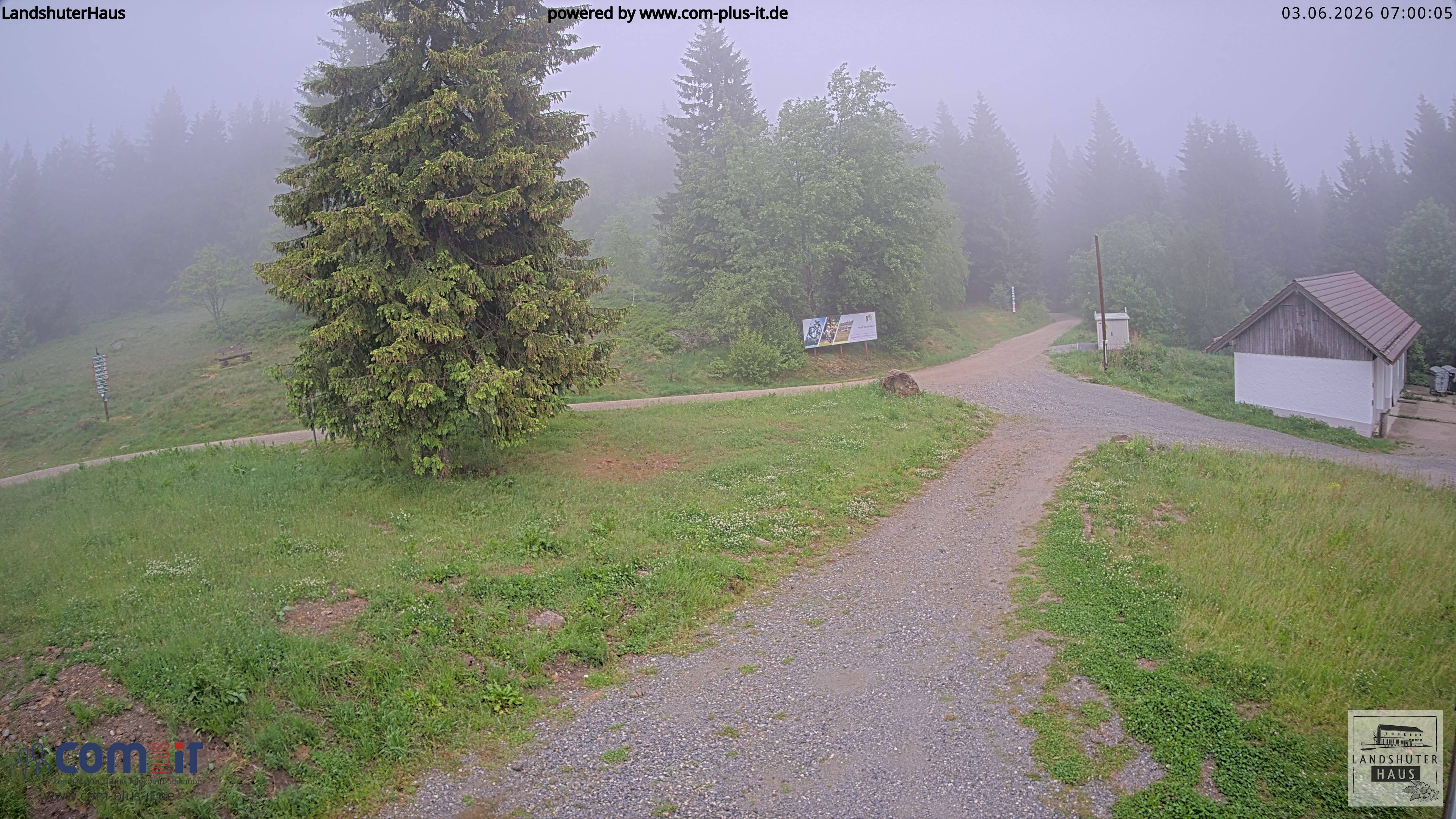 Archiv Foto Webcam Landshuter Haus in Oberbreitenau bei Bischofsmais