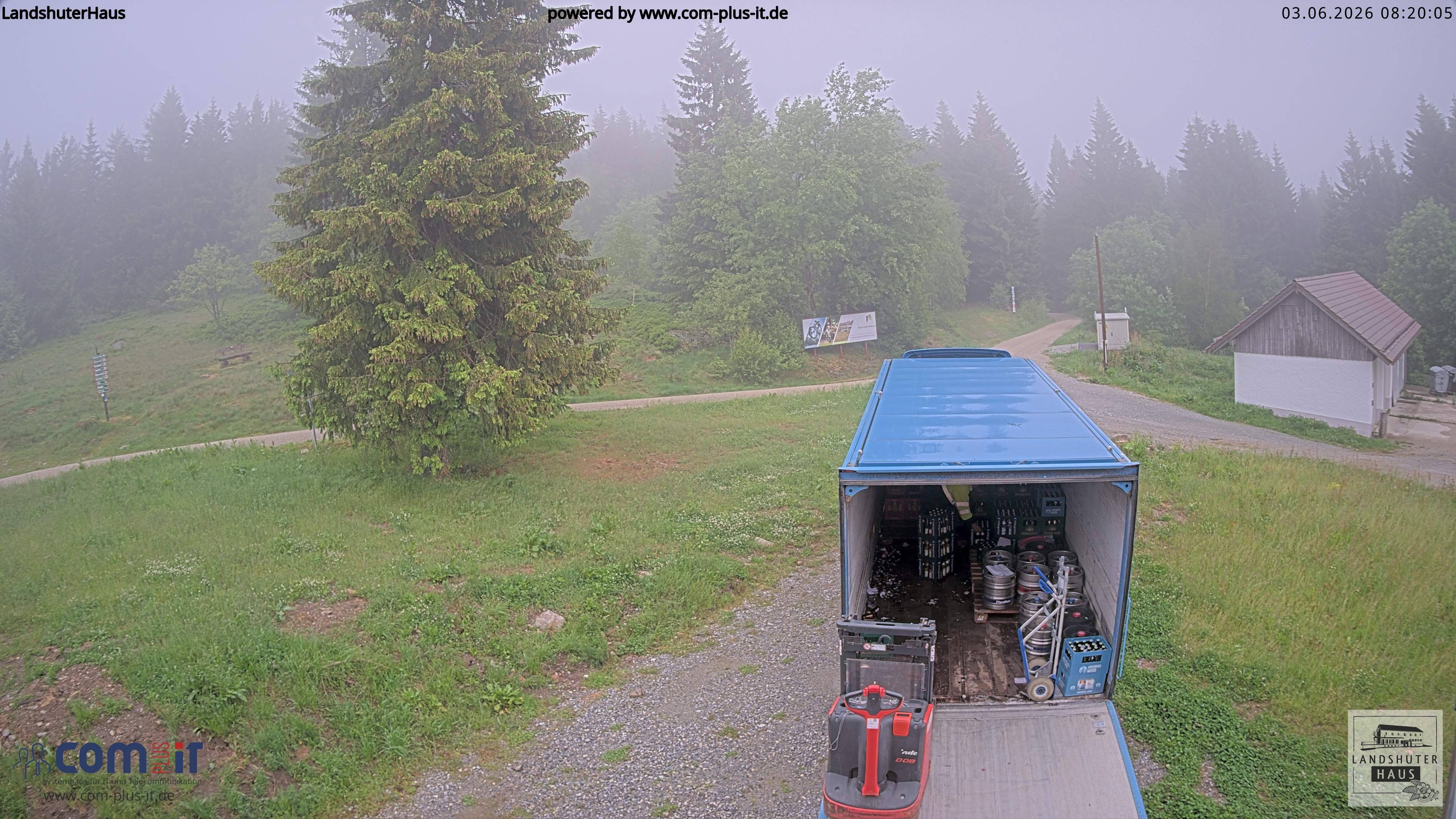 Archiv Foto Webcam Landshuter Haus in Oberbreitenau bei Bischofsmais
