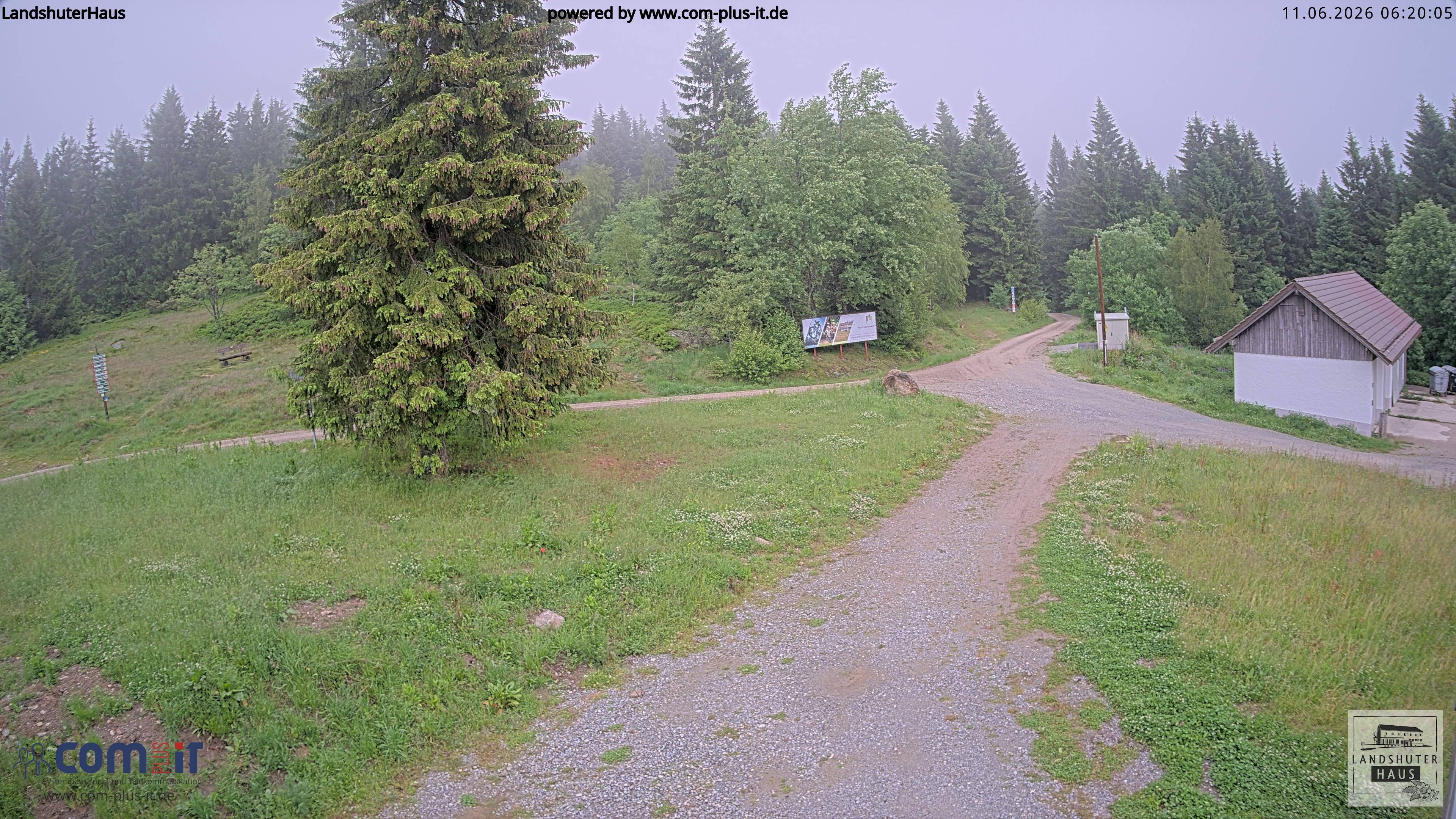 Archiv Foto Webcam Landshuter Haus in Oberbreitenau bei Bischofsmais