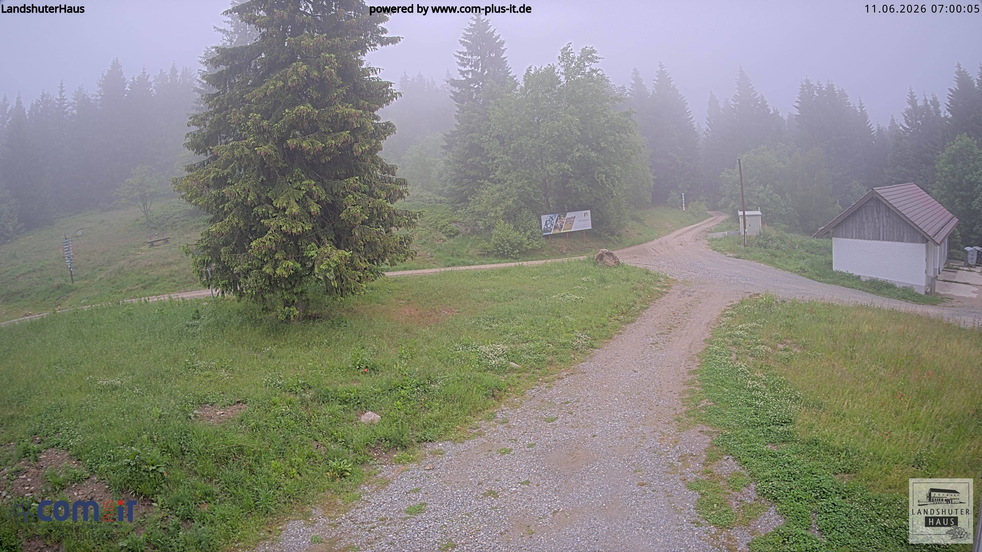 Archiv Foto Webcam Landshuter Haus in Oberbreitenau bei Bischofsmais