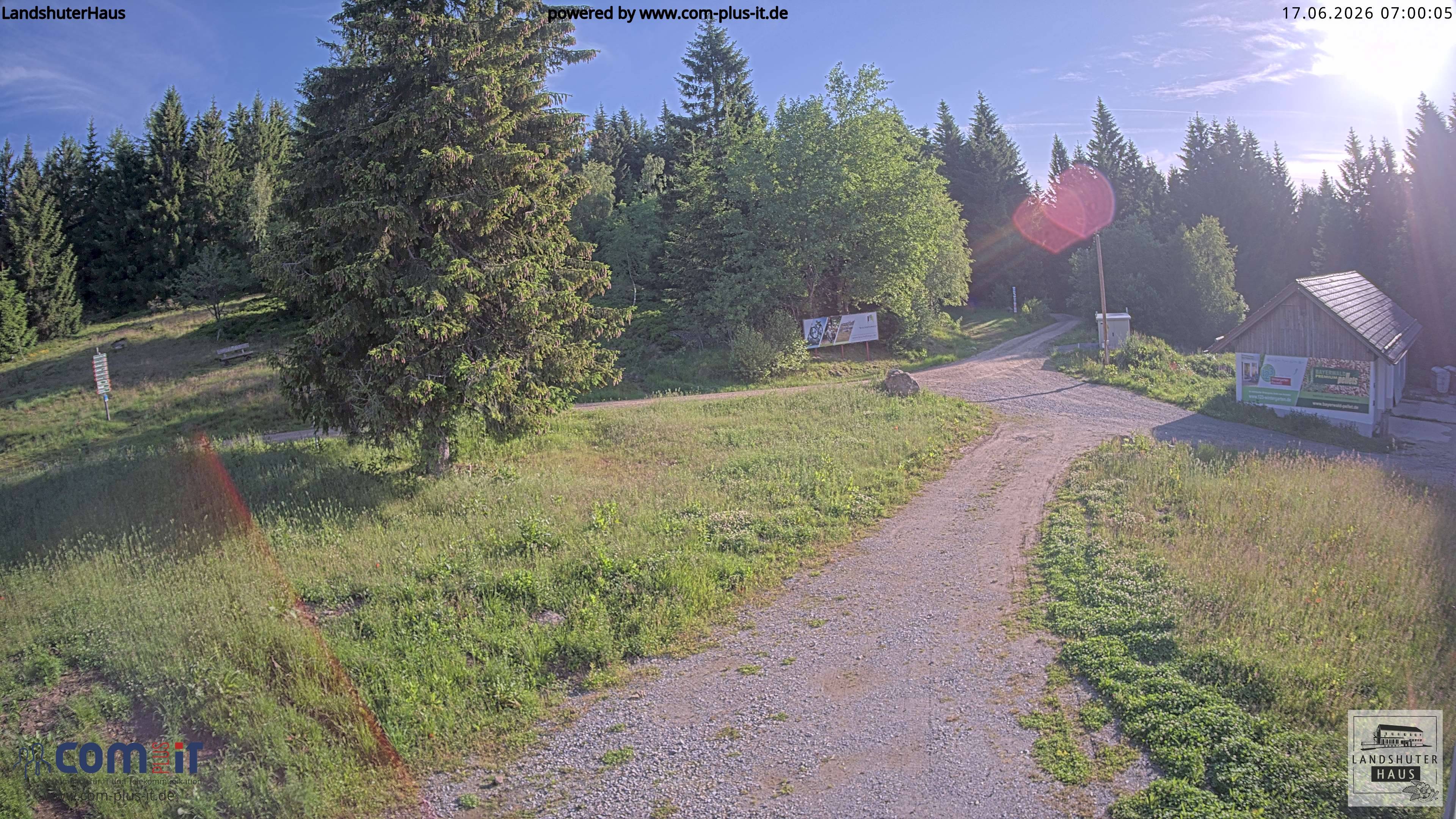 Archiv Foto Webcam Landshuter Haus in Oberbreitenau bei Bischofsmais