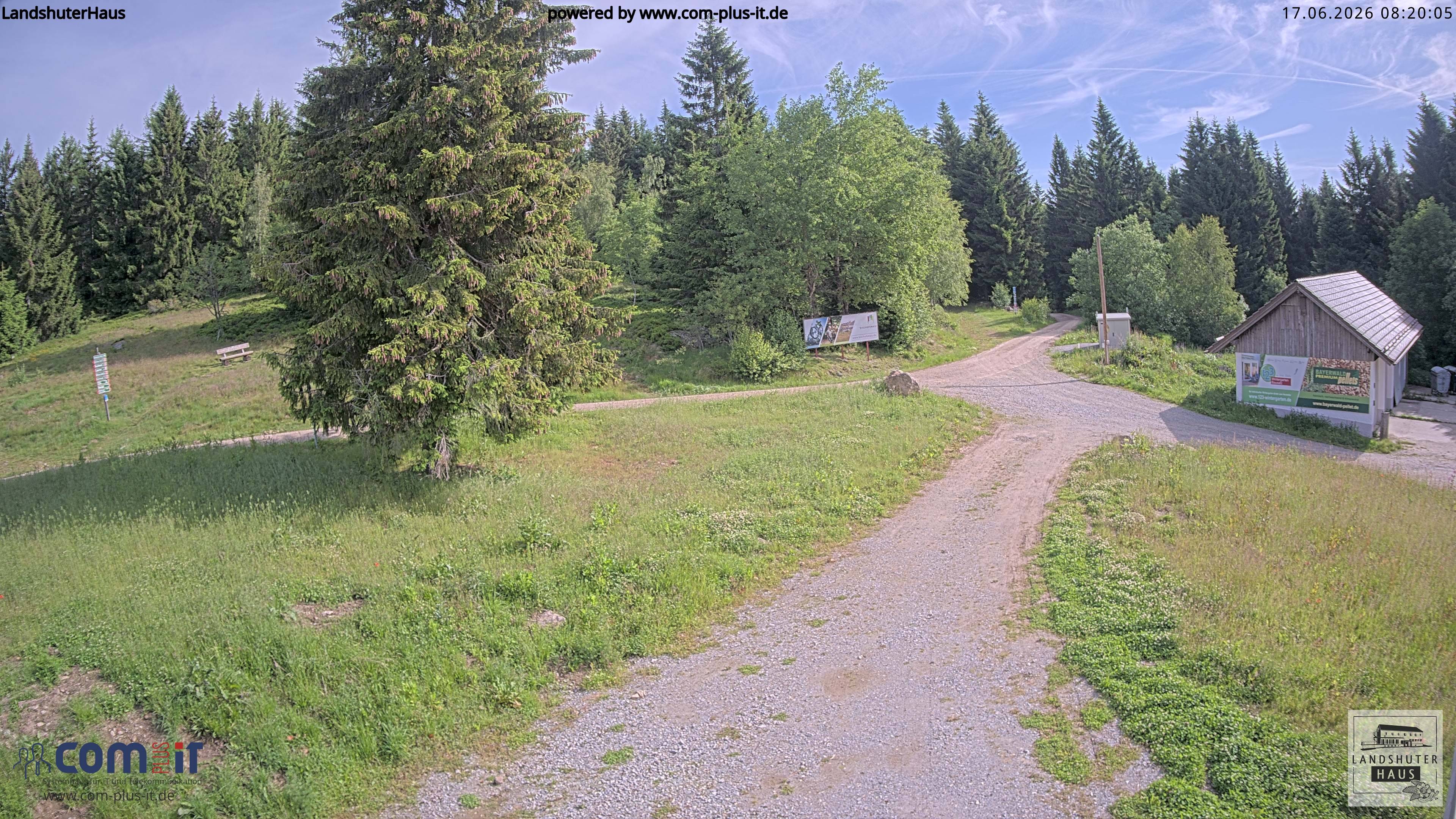 Archiv Foto Webcam Landshuter Haus in Oberbreitenau bei Bischofsmais