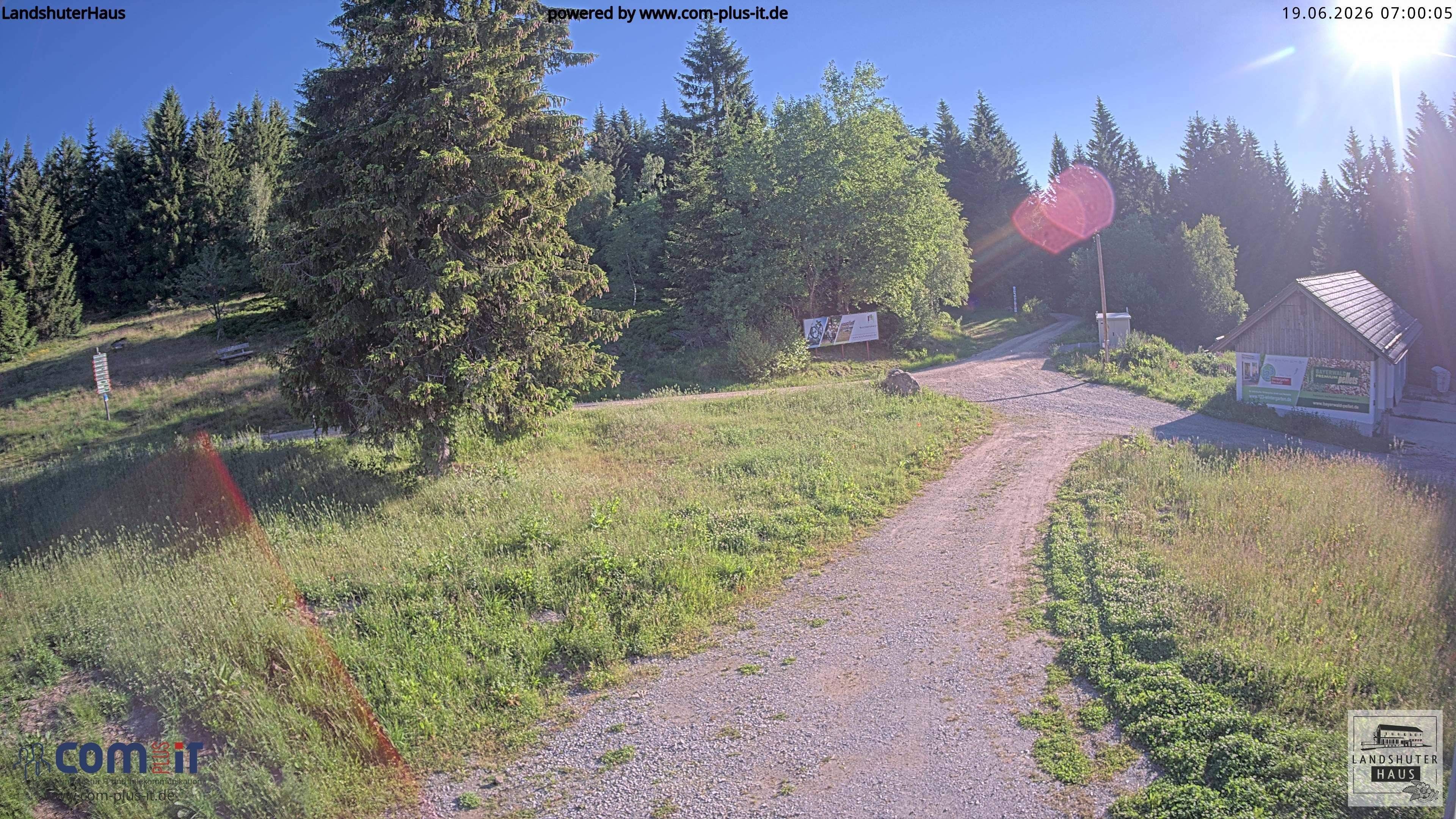 Archiv Foto Webcam Landshuter Haus in Oberbreitenau bei Bischofsmais