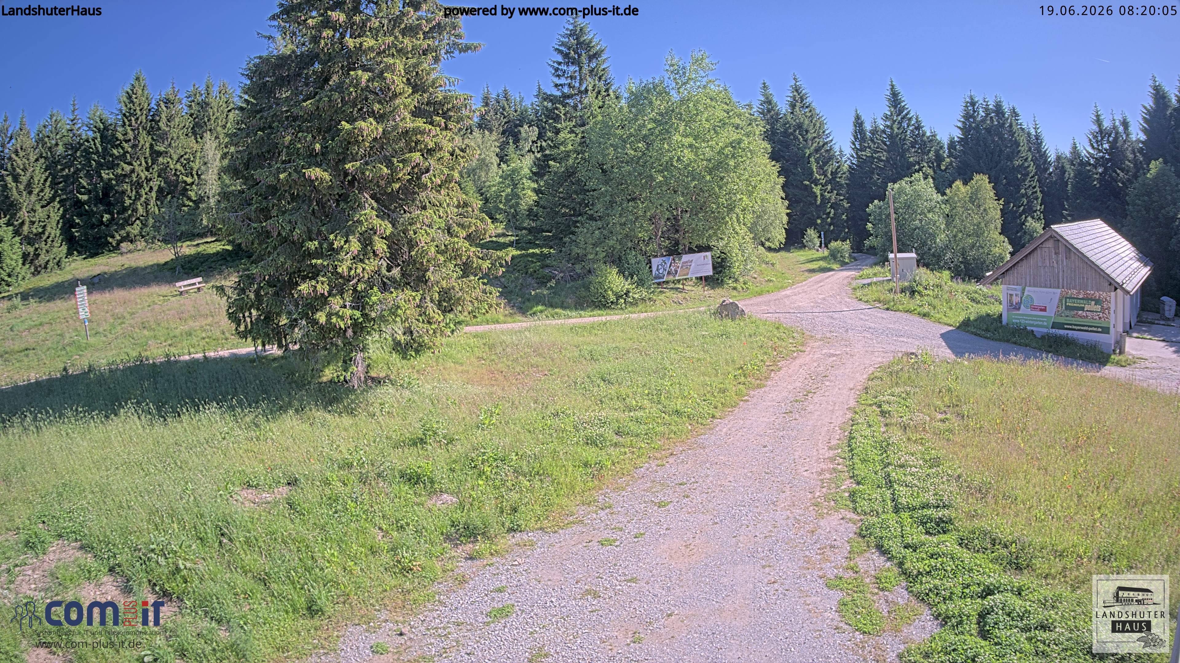 Archiv Foto Webcam Landshuter Haus in Oberbreitenau bei Bischofsmais