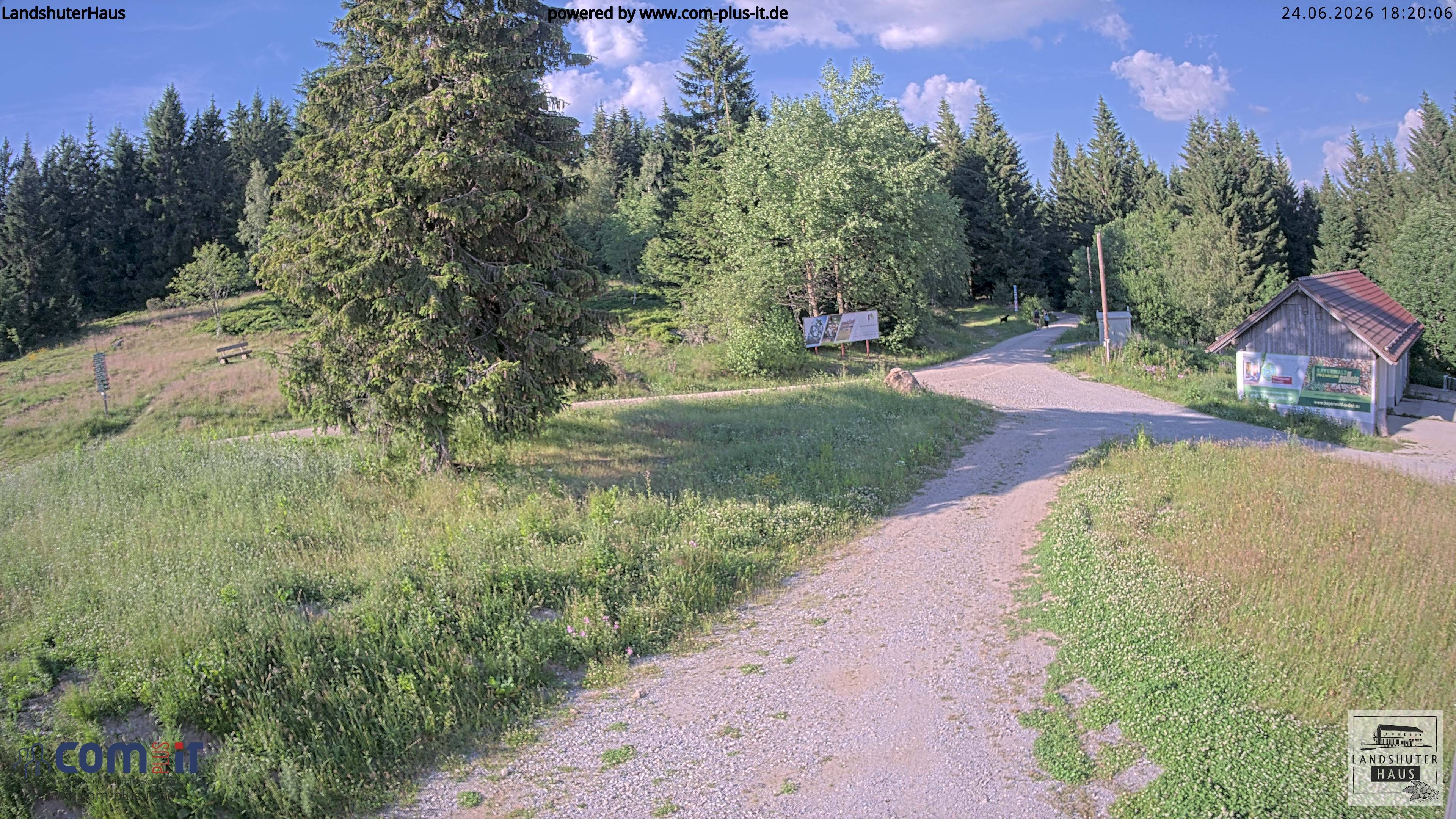 Archiv Foto Webcam Landshuter Haus in Oberbreitenau bei Bischofsmais
