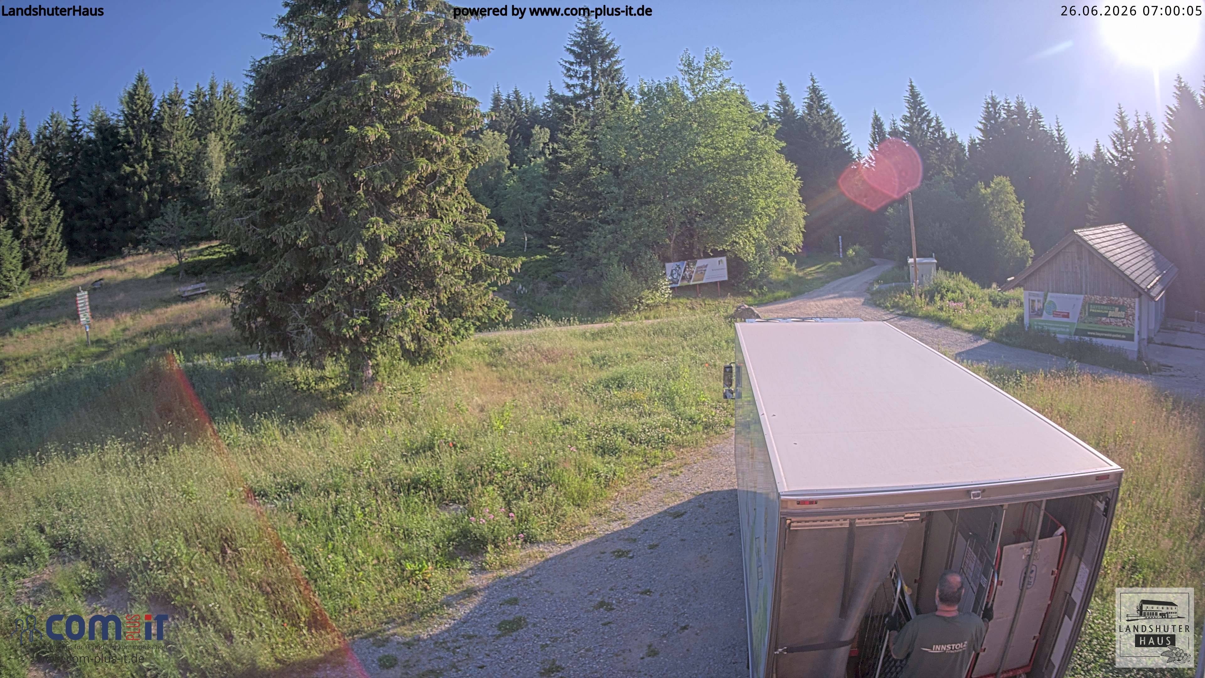 Archiv Foto Webcam Landshuter Haus in Oberbreitenau bei Bischofsmais