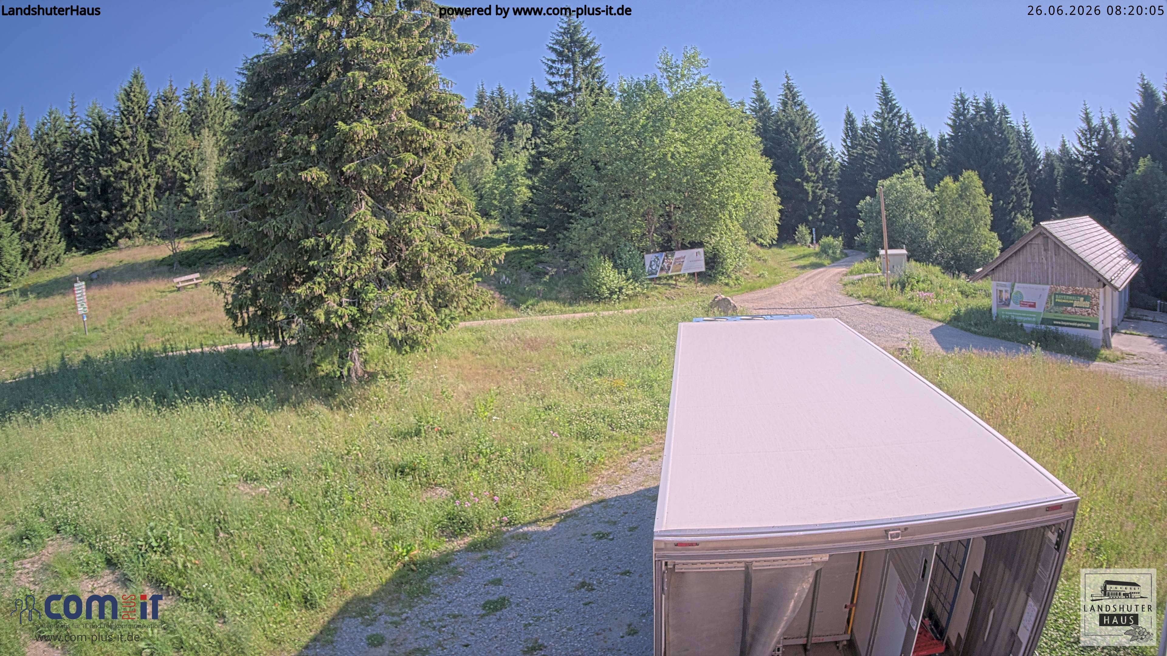 Archiv Foto Webcam Landshuter Haus in Oberbreitenau bei Bischofsmais