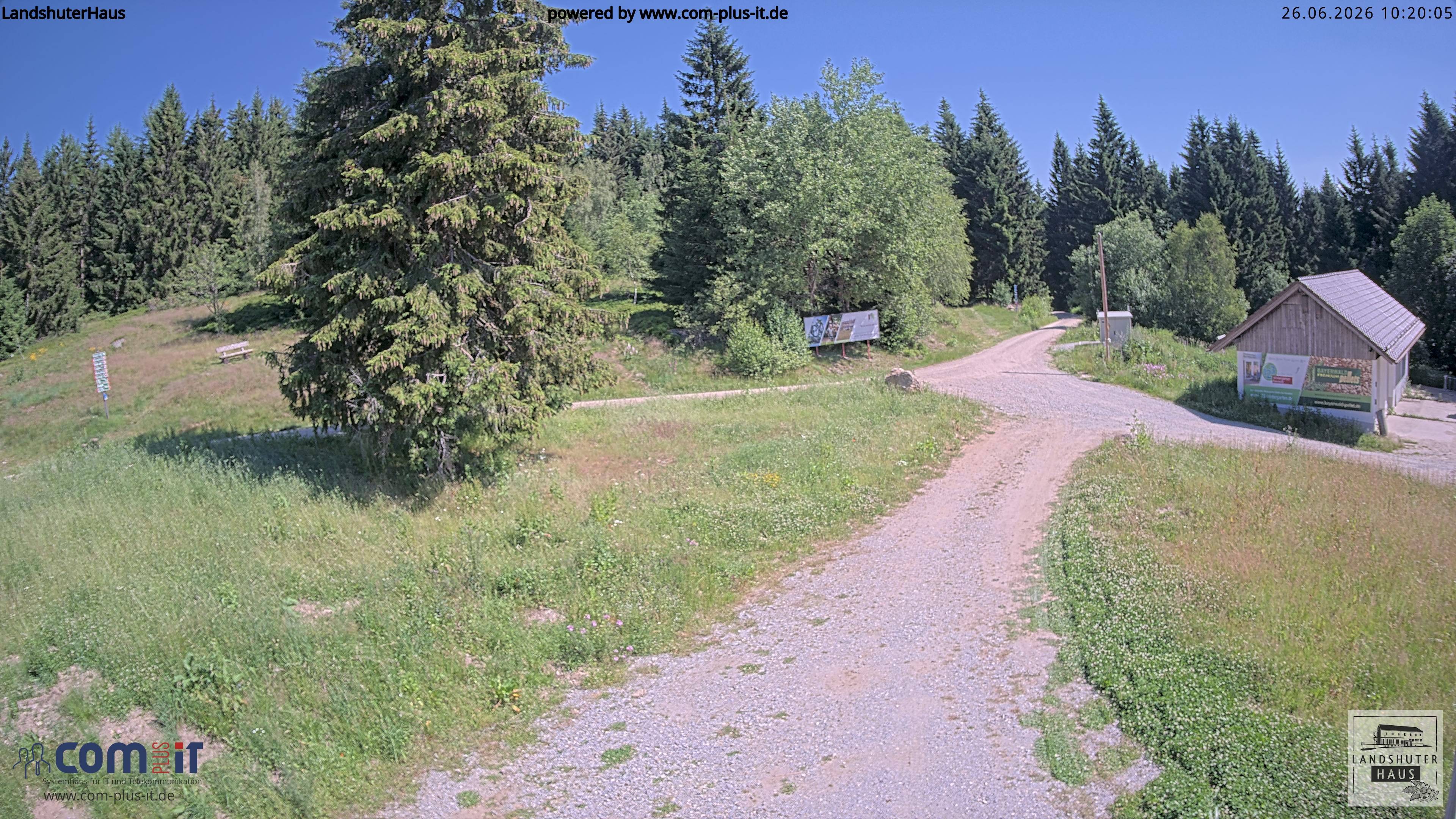 Archiv Foto Webcam Landshuter Haus in Oberbreitenau bei Bischofsmais