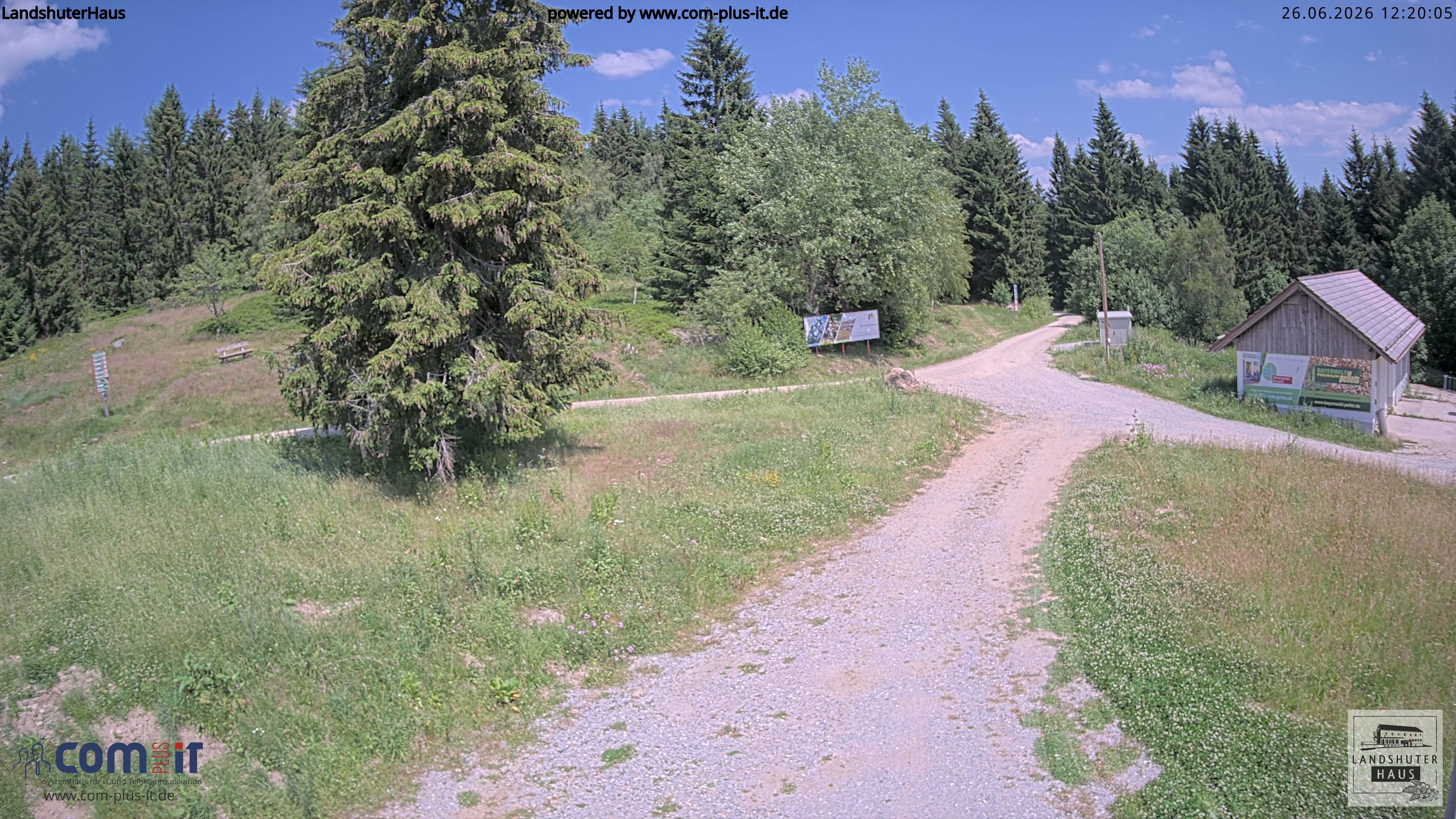Archiv Foto Webcam Landshuter Haus in Oberbreitenau bei Bischofsmais
