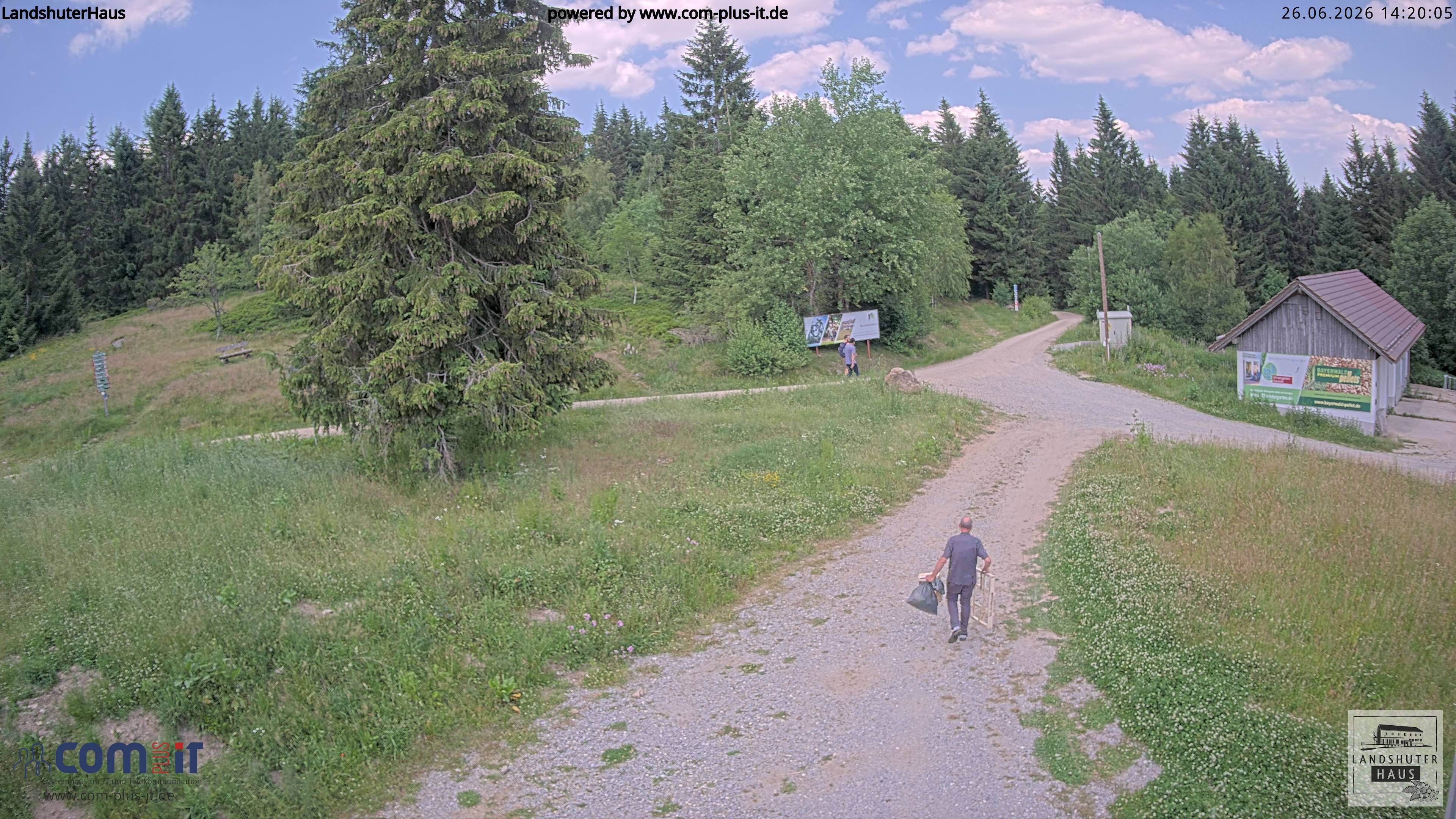 Archiv Foto Webcam Landshuter Haus in Oberbreitenau bei Bischofsmais