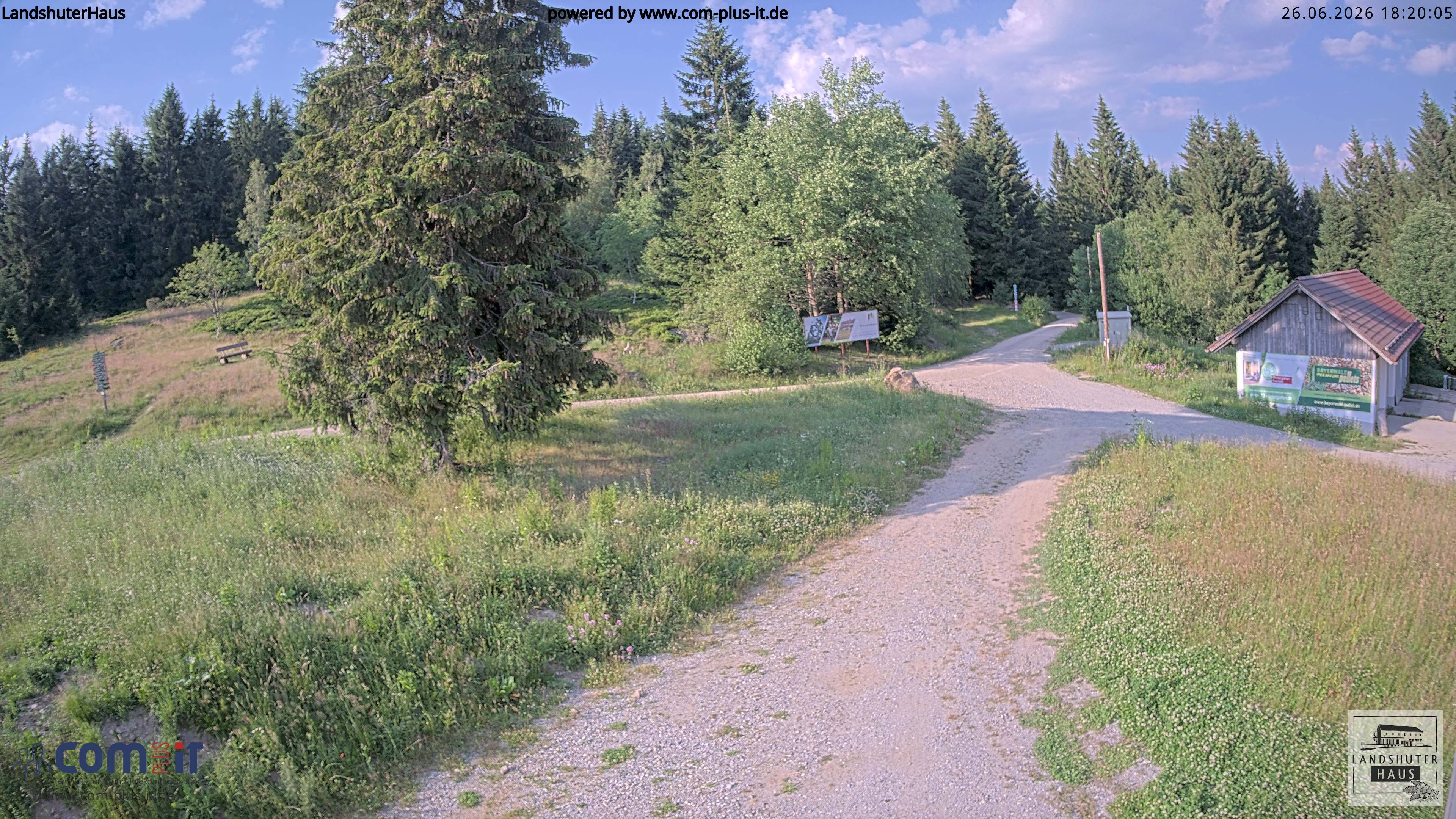 Archiv Foto Webcam Landshuter Haus in Oberbreitenau bei Bischofsmais