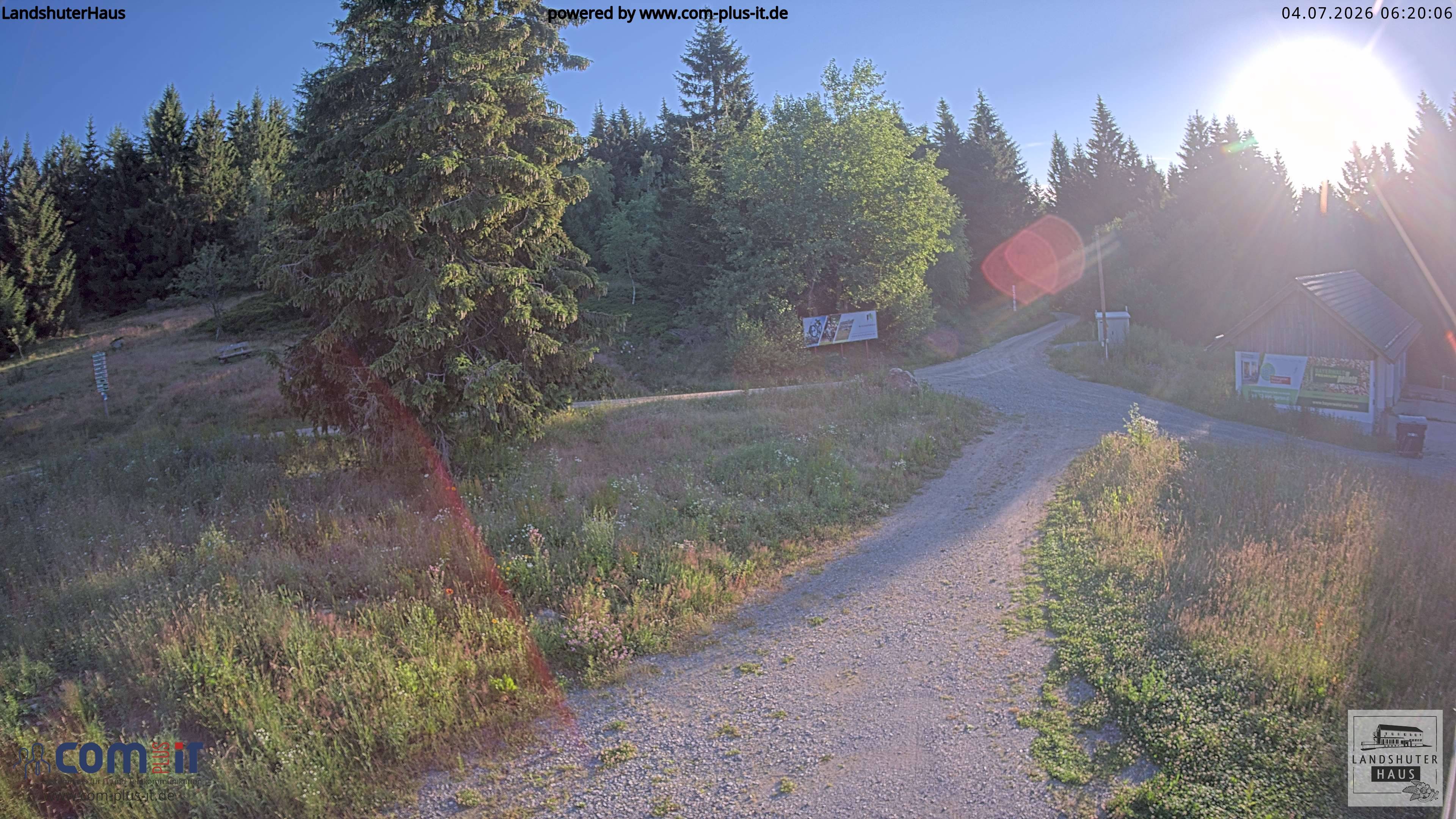 Archiv Foto Webcam Landshuter Haus in Oberbreitenau bei Bischofsmais