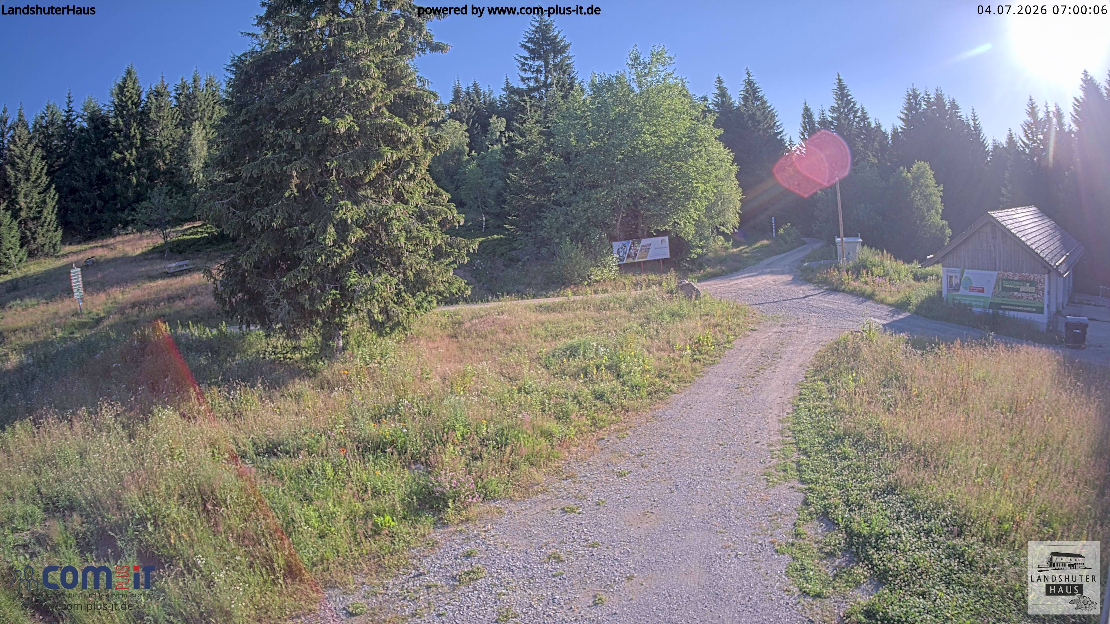 Archiv Foto Webcam Landshuter Haus in Oberbreitenau bei Bischofsmais