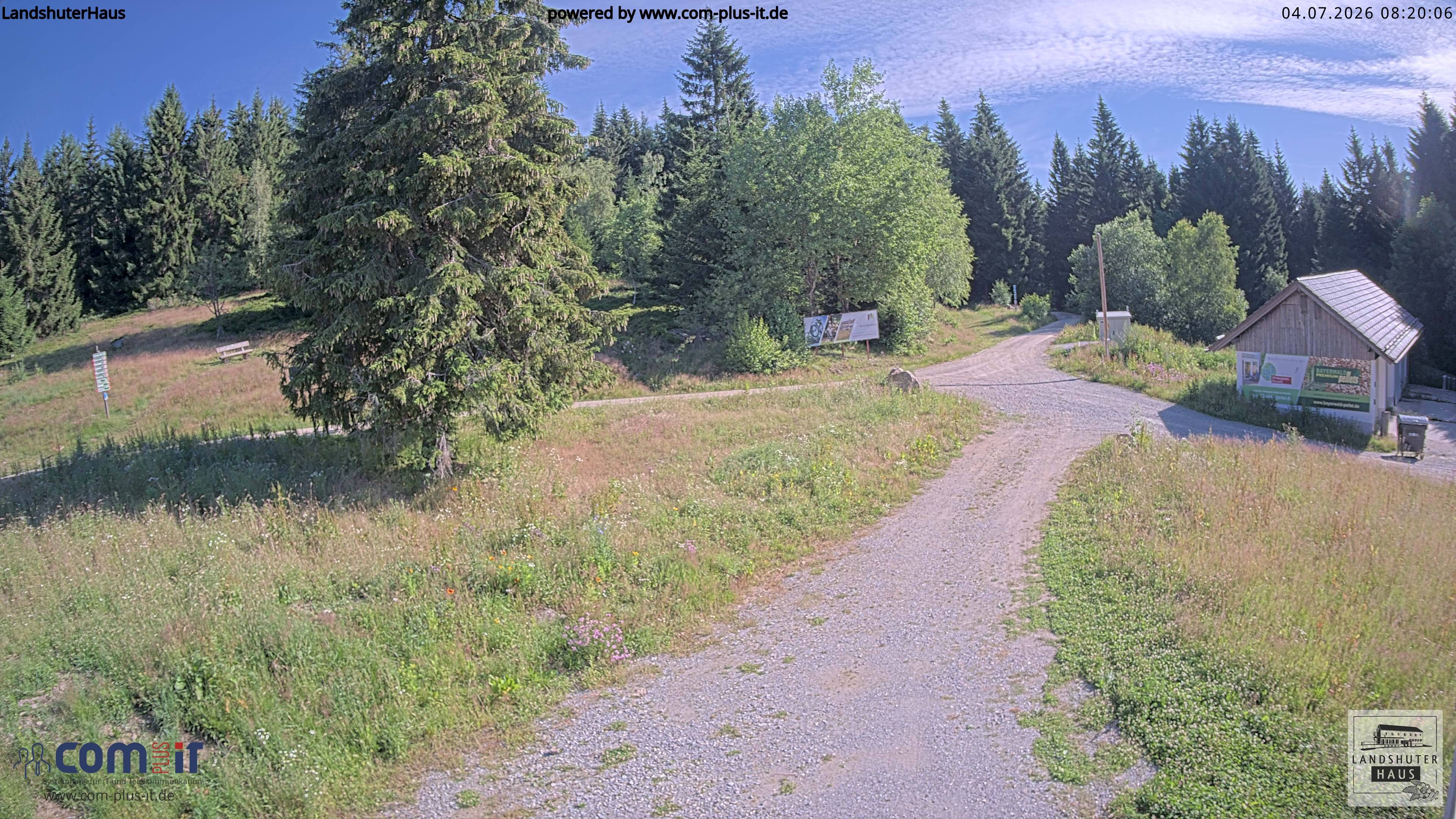 Archiv Foto Webcam Landshuter Haus in Oberbreitenau bei Bischofsmais
