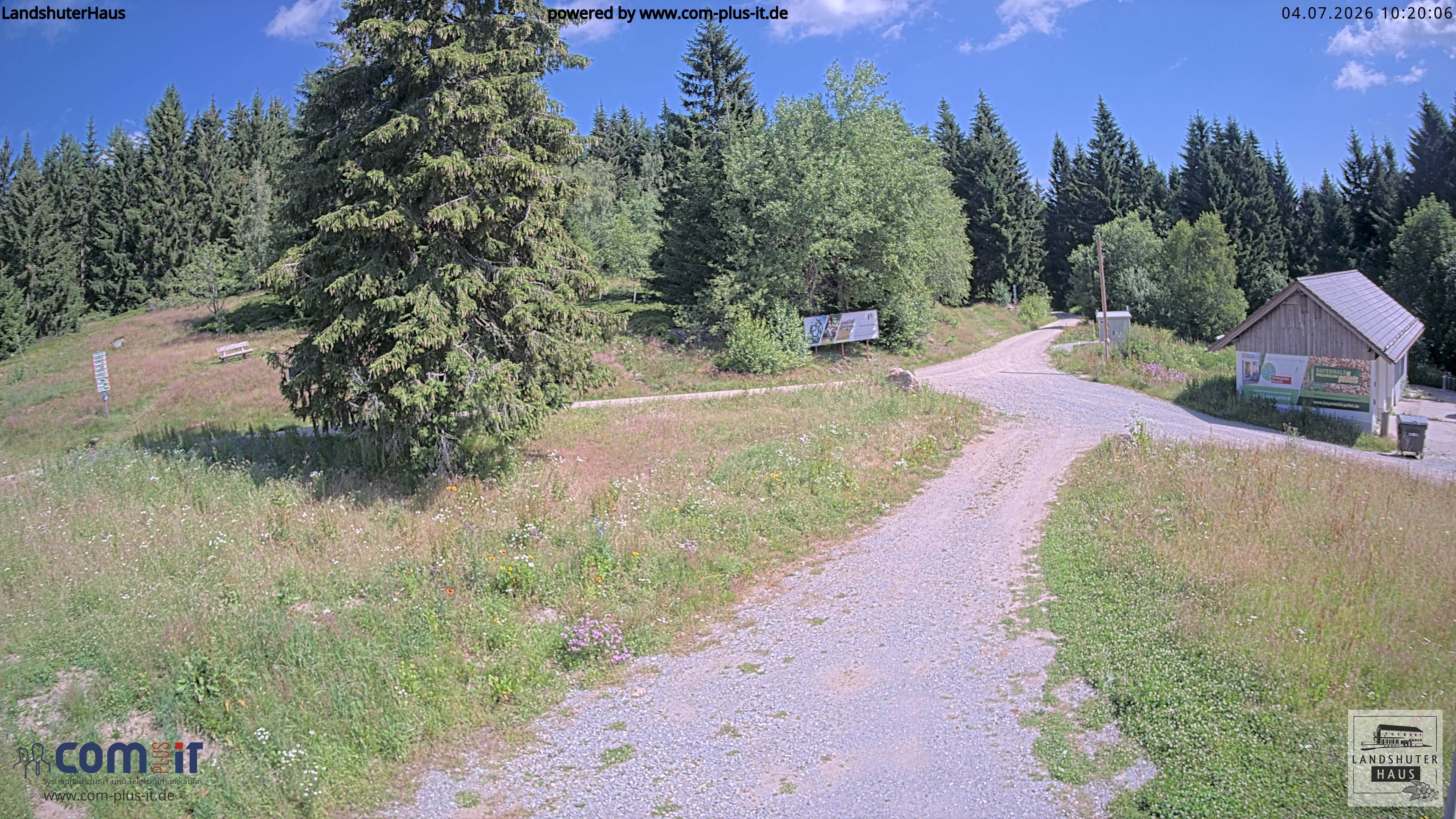 Archiv Foto Webcam Landshuter Haus in Oberbreitenau bei Bischofsmais