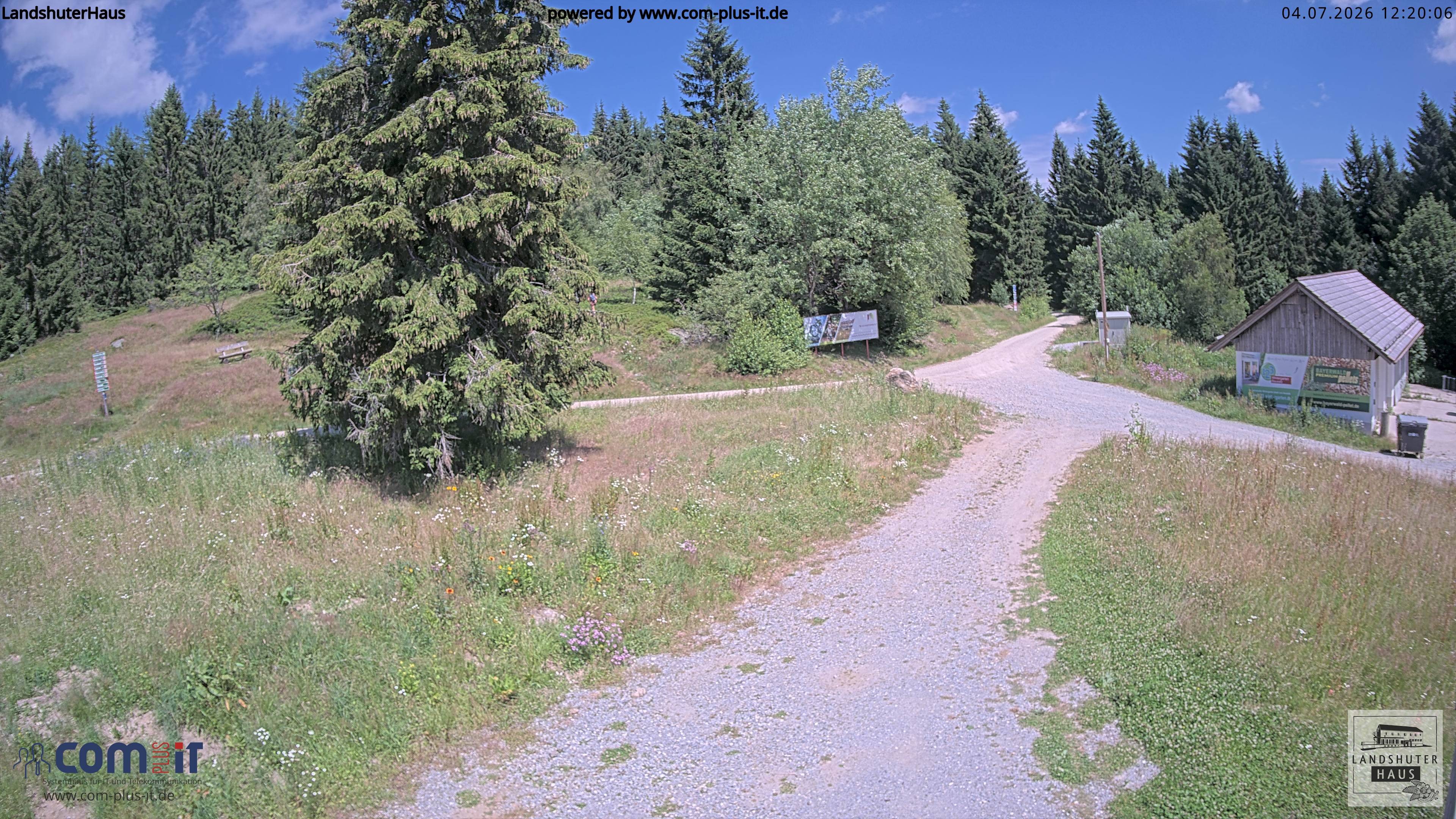 Archiv Foto Webcam Landshuter Haus in Oberbreitenau bei Bischofsmais