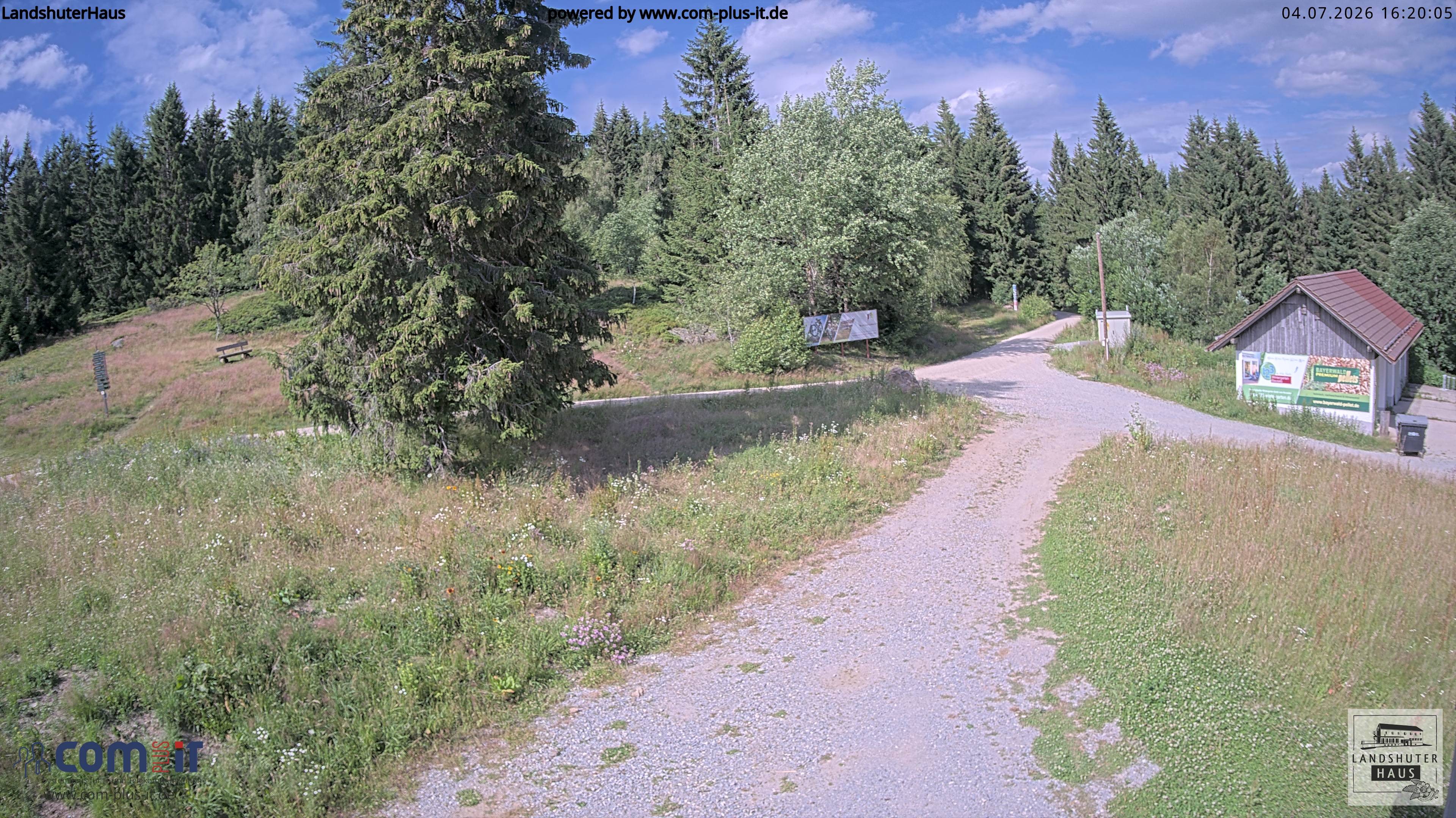 Archiv Foto Webcam Landshuter Haus in Oberbreitenau bei Bischofsmais