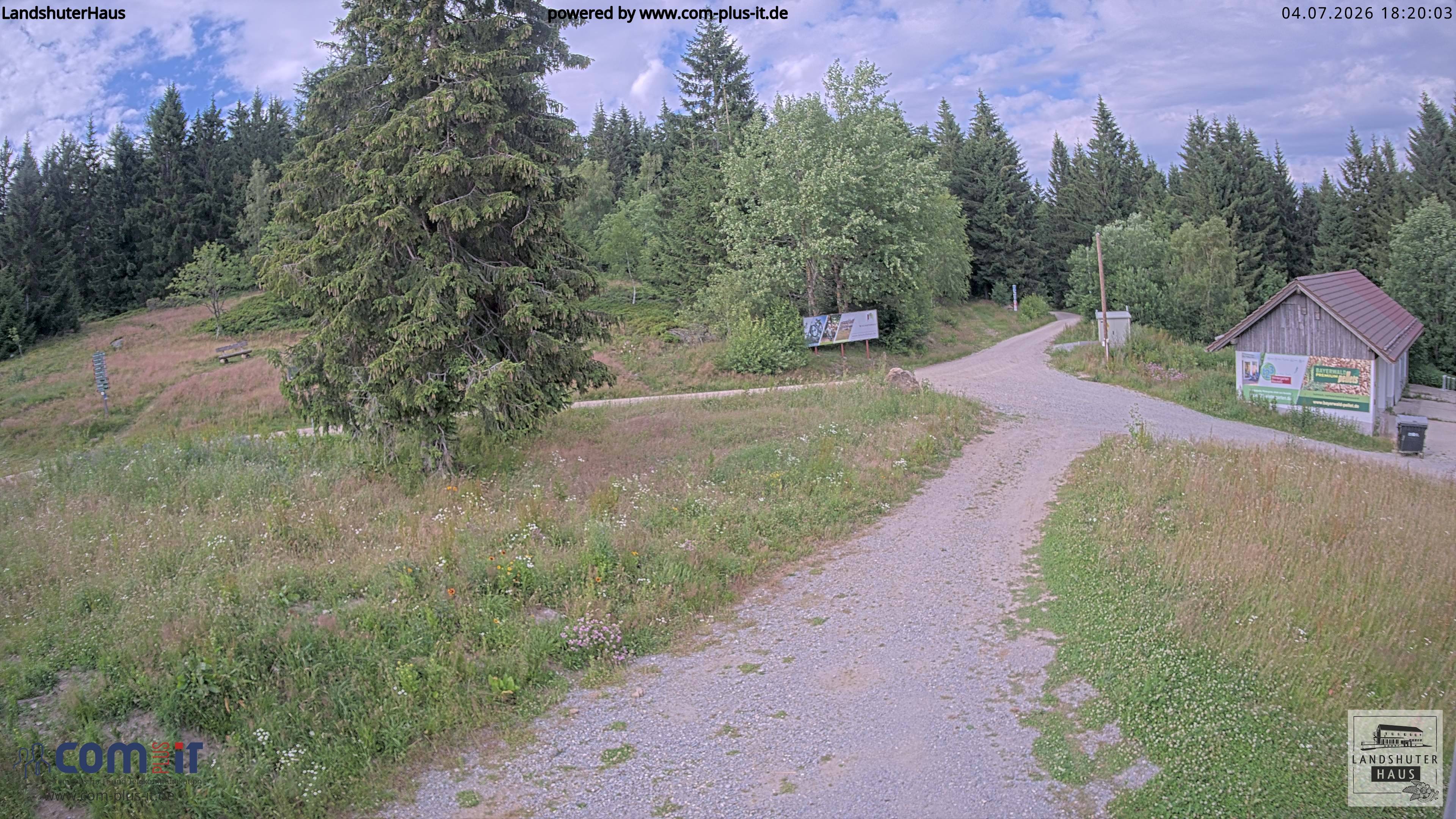Archiv Foto Webcam Landshuter Haus in Oberbreitenau bei Bischofsmais