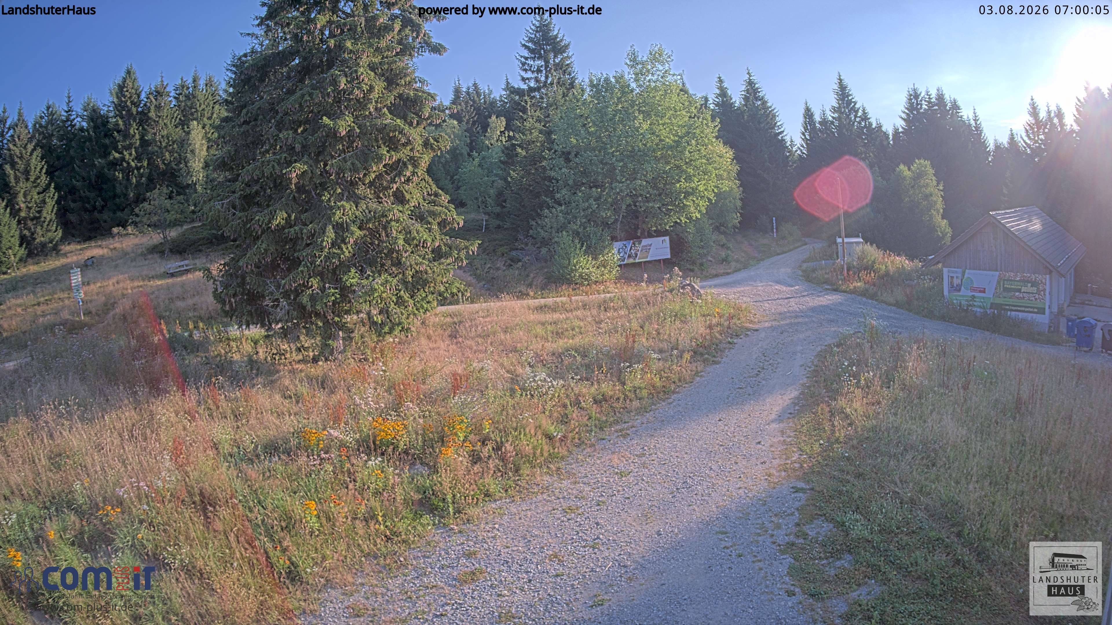 Archiv Foto Webcam Landshuter Haus in Oberbreitenau bei Bischofsmais