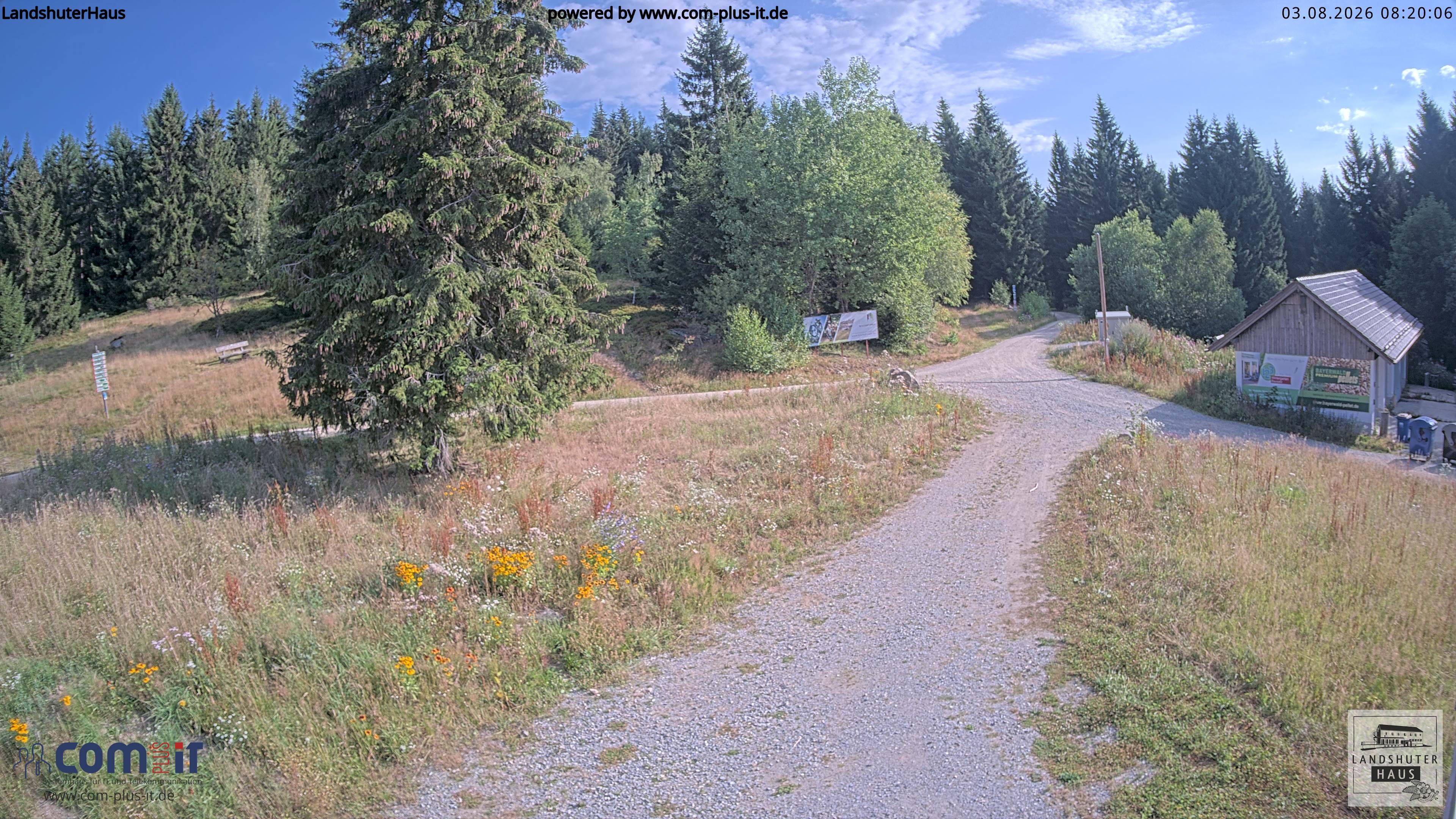 Archiv Foto Webcam Landshuter Haus in Oberbreitenau bei Bischofsmais