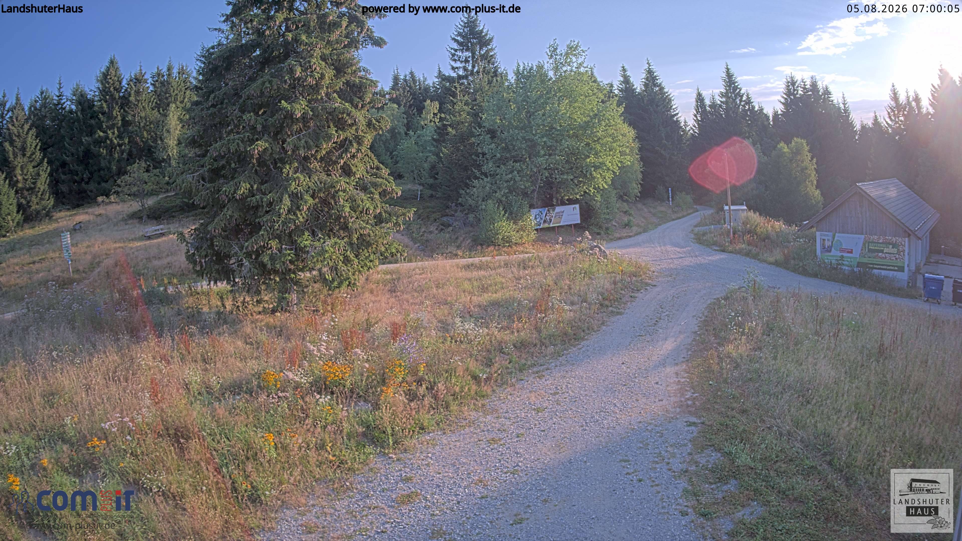 Archiv Foto Webcam Landshuter Haus in Oberbreitenau bei Bischofsmais