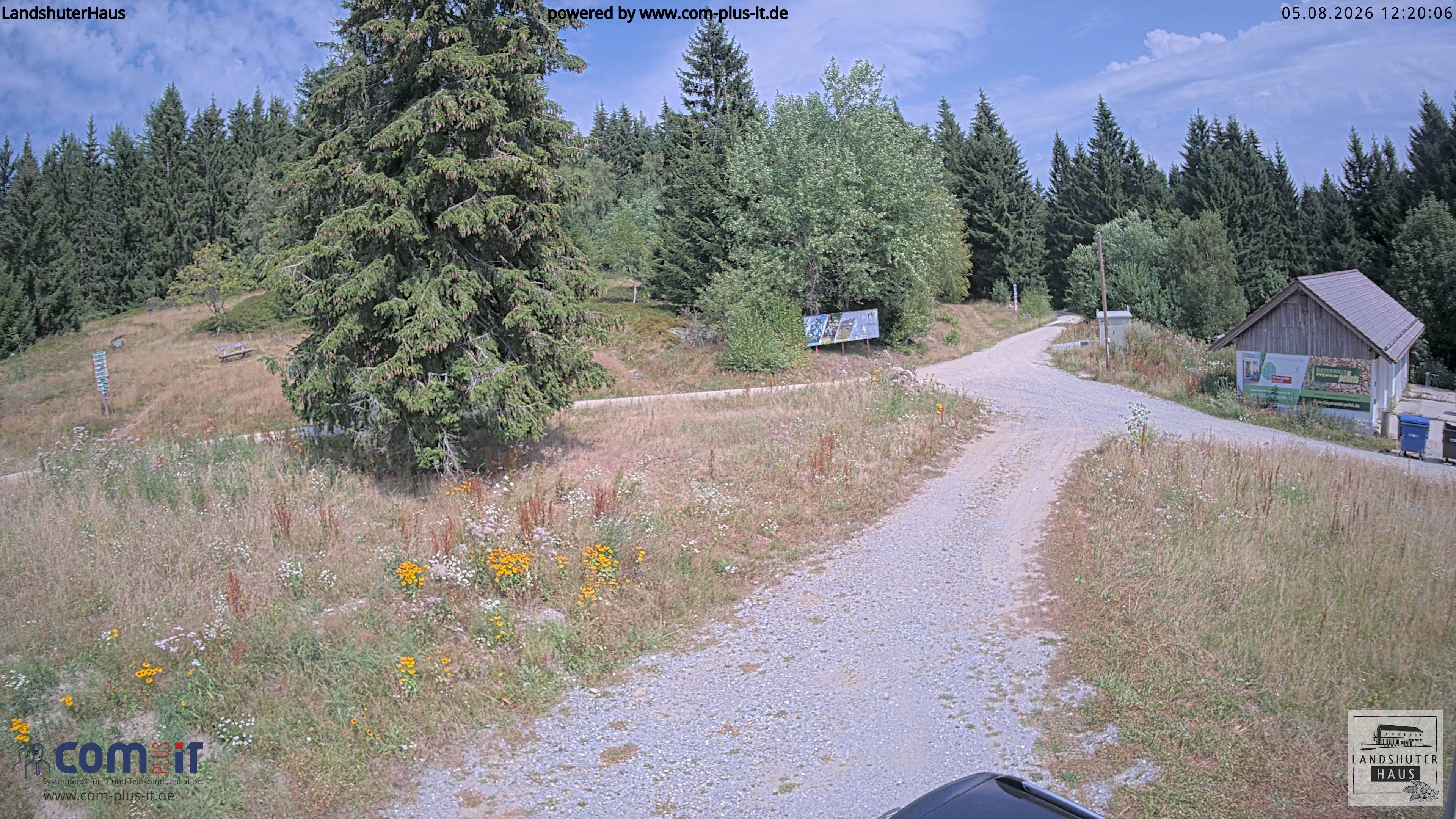 Archiv Foto Webcam Landshuter Haus in Oberbreitenau bei Bischofsmais