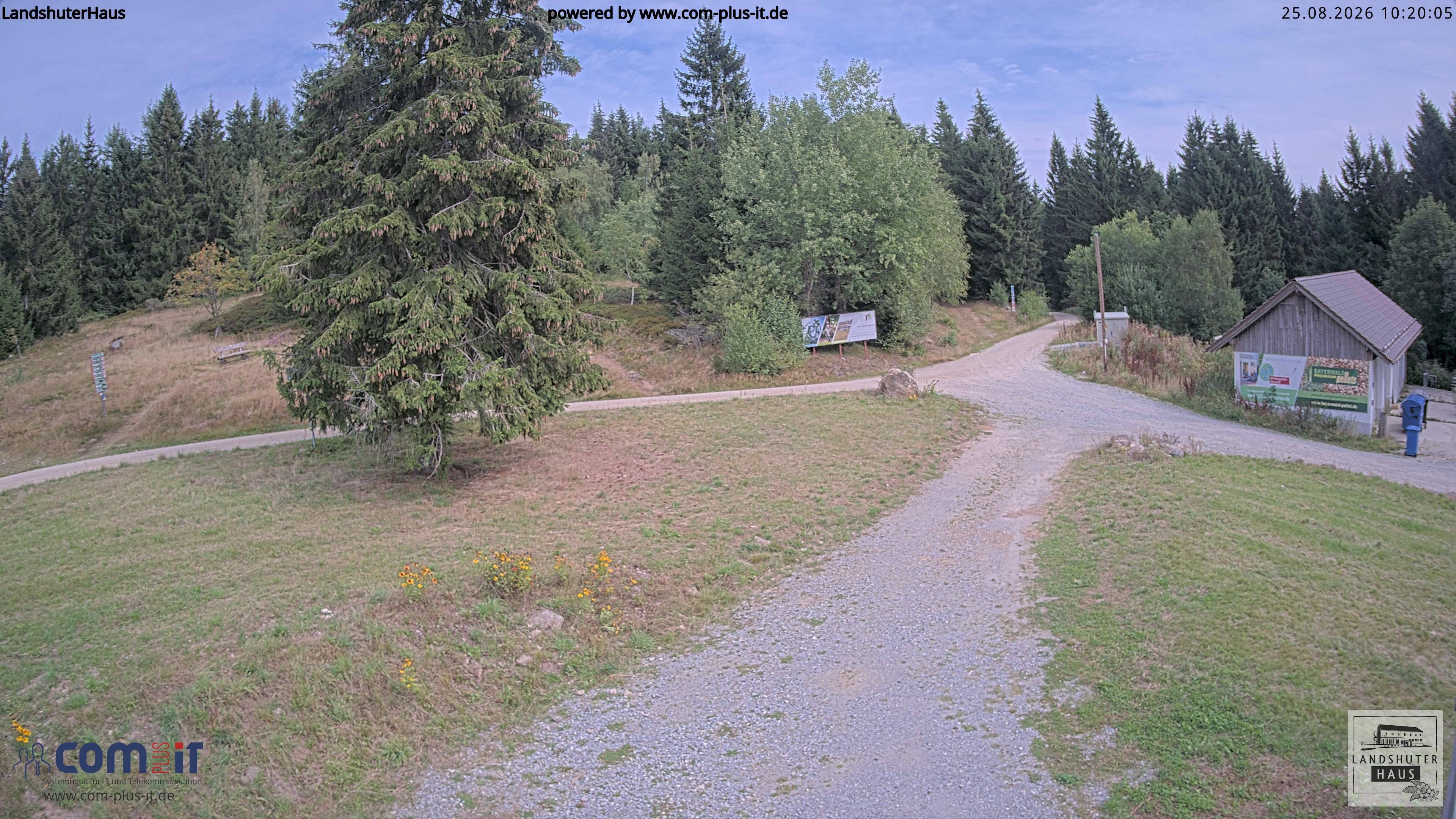 Archiv Foto Webcam Landshuter Haus in Oberbreitenau bei Bischofsmais