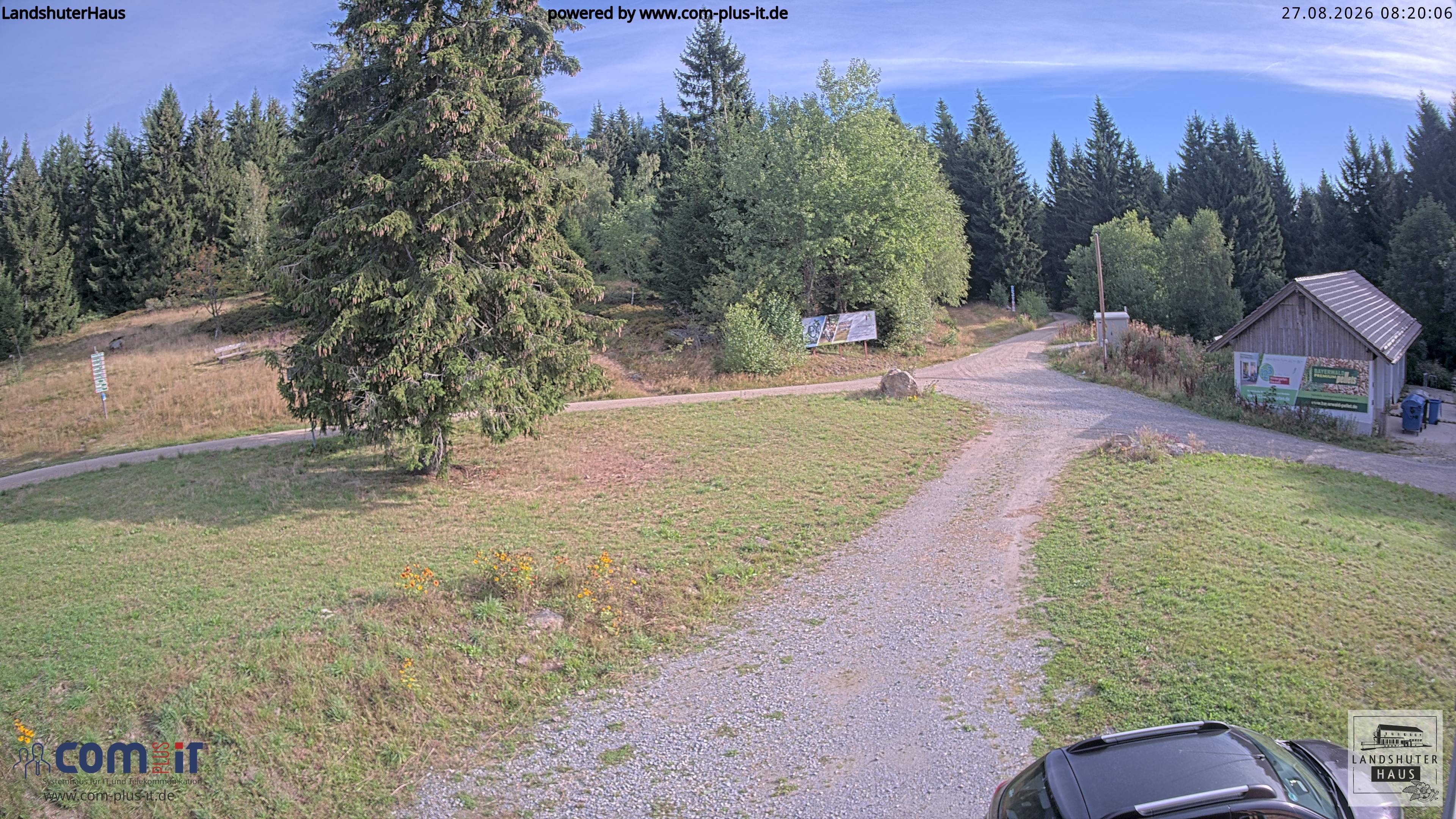 Archiv Foto Webcam Landshuter Haus in Oberbreitenau bei Bischofsmais
