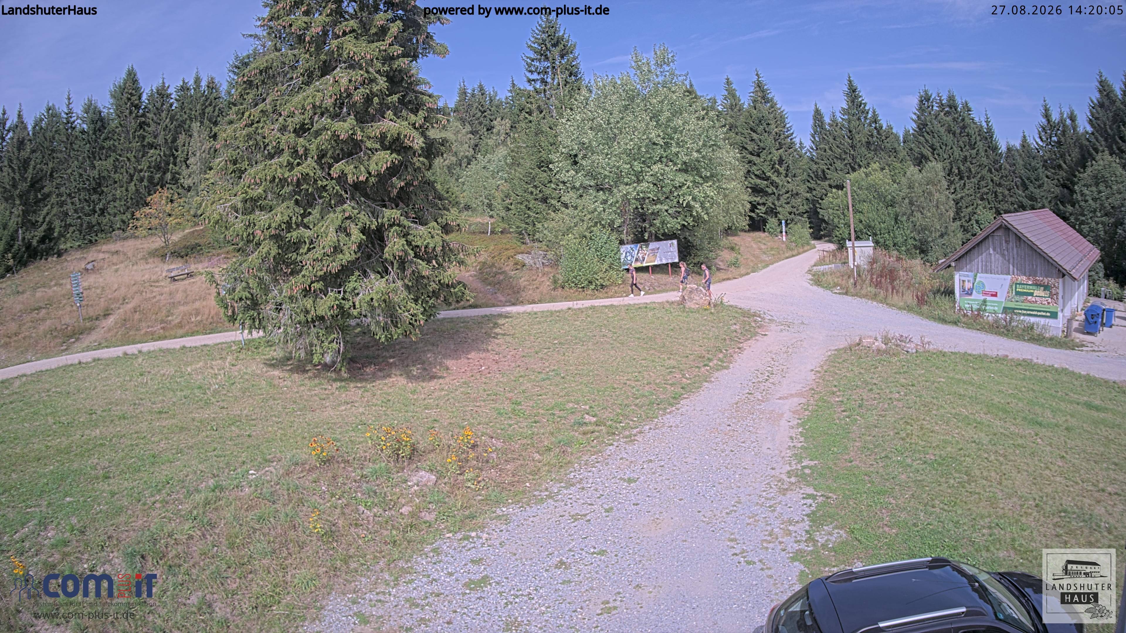 Archiv Foto Webcam Landshuter Haus in Oberbreitenau bei Bischofsmais