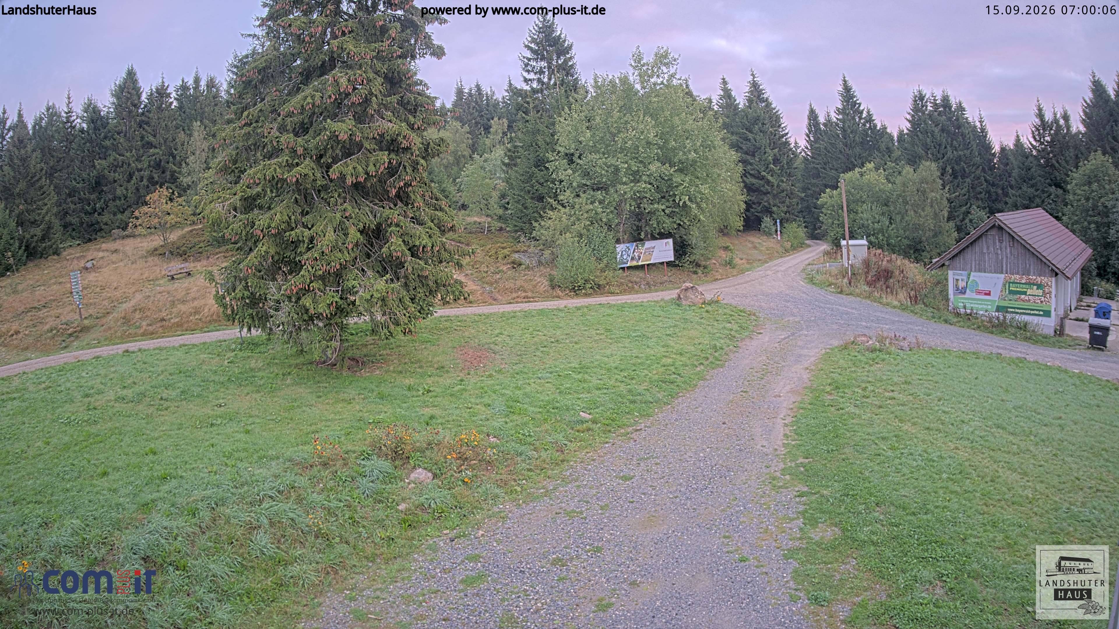 Archiv Foto Webcam Landshuter Haus in Oberbreitenau bei Bischofsmais