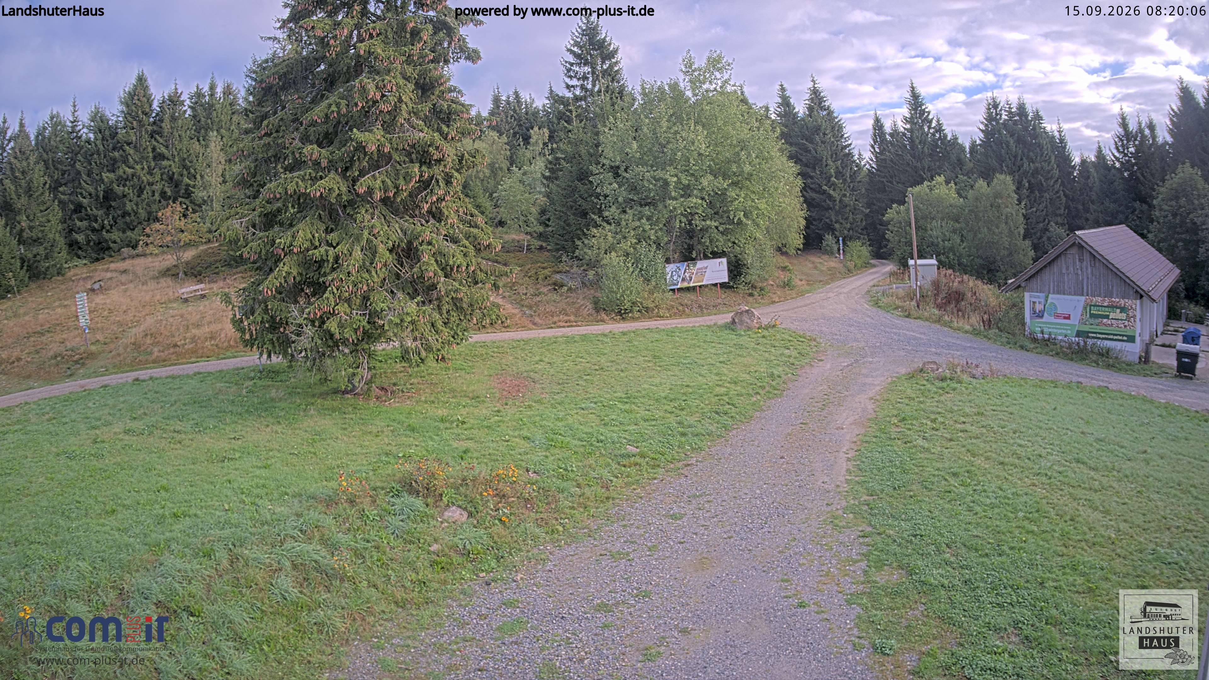 Archiv Foto Webcam Landshuter Haus in Oberbreitenau bei Bischofsmais