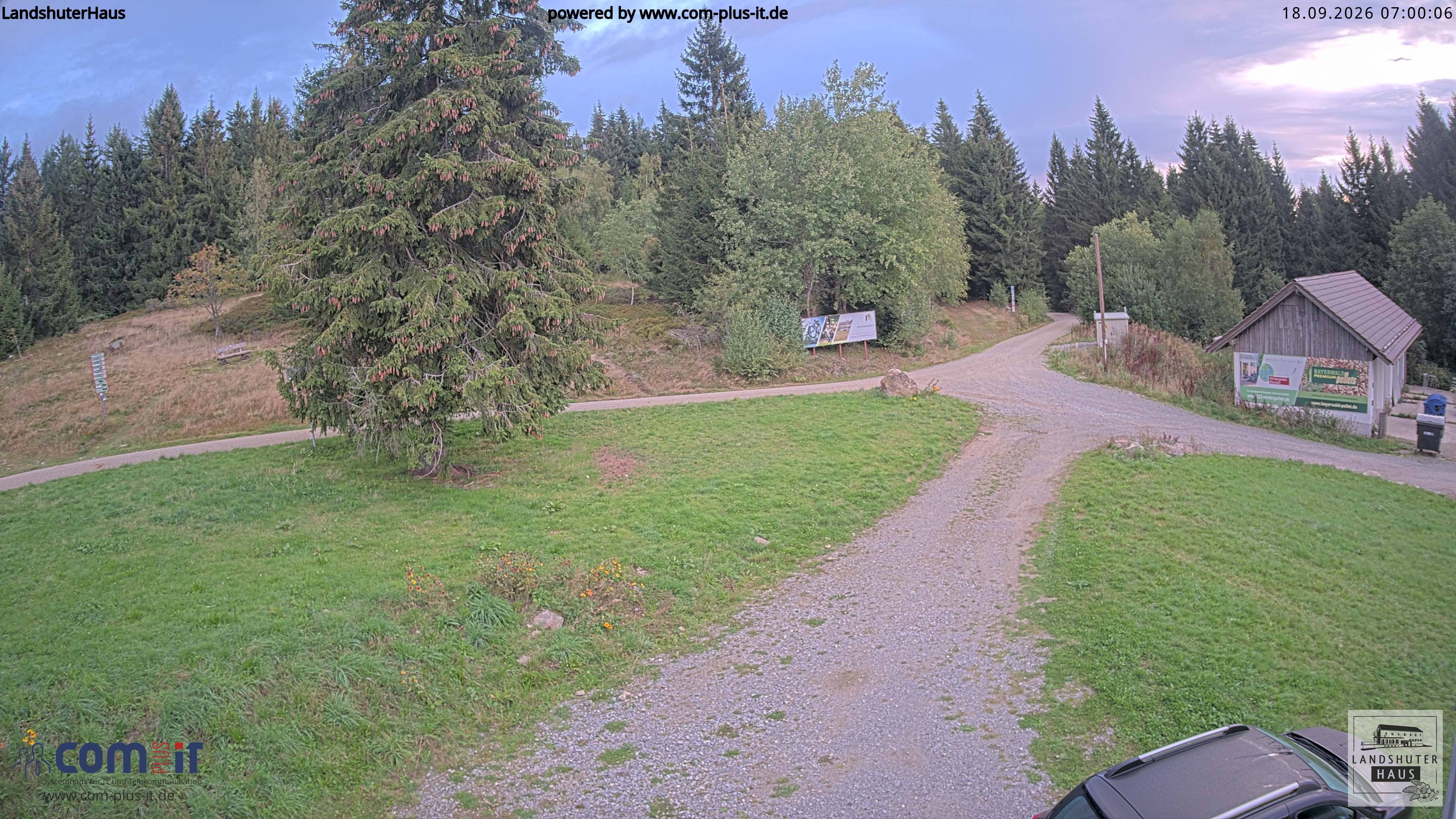 Archiv Foto Webcam Landshuter Haus in Oberbreitenau bei Bischofsmais
