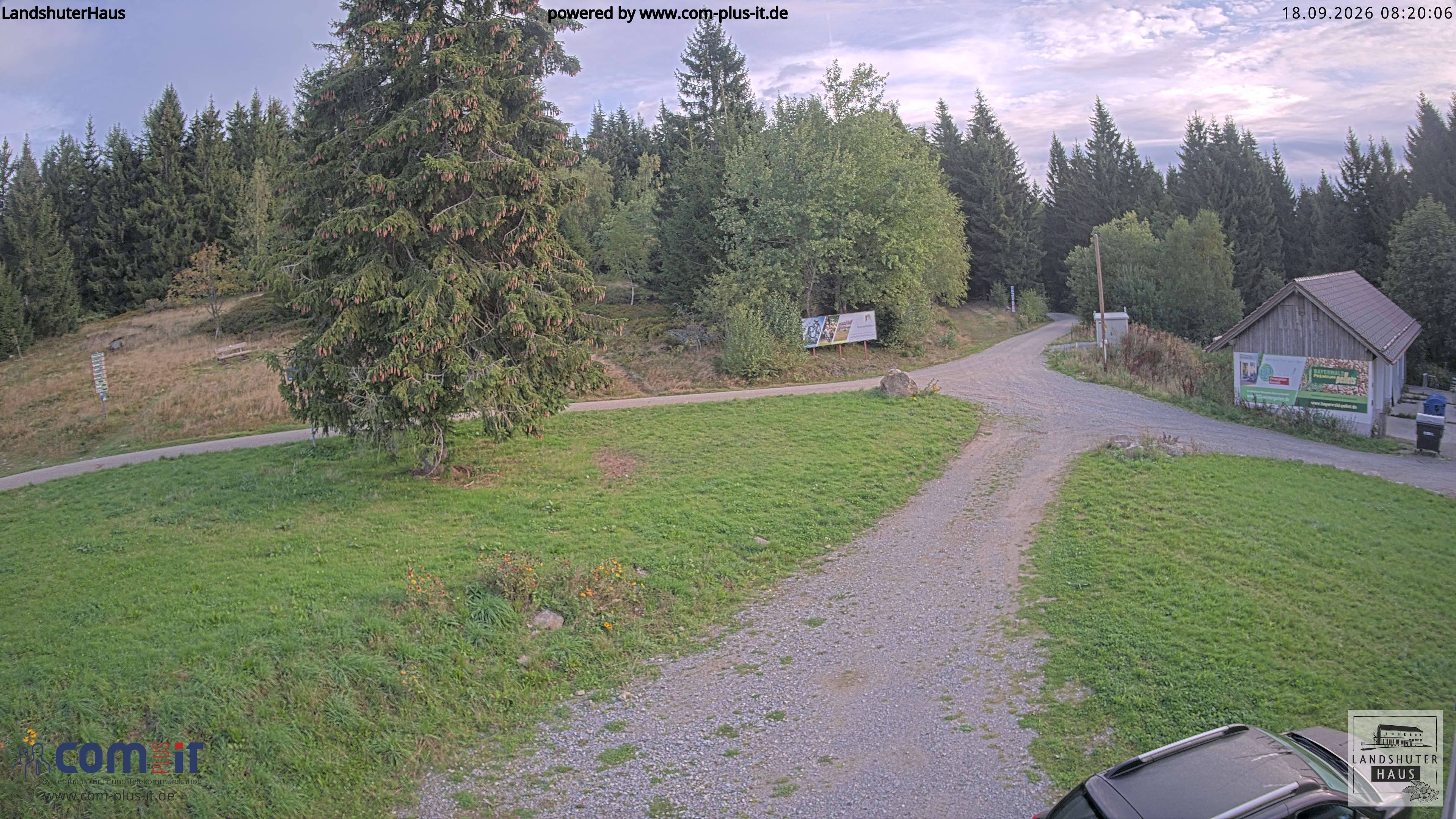 Archiv Foto Webcam Landshuter Haus in Oberbreitenau bei Bischofsmais