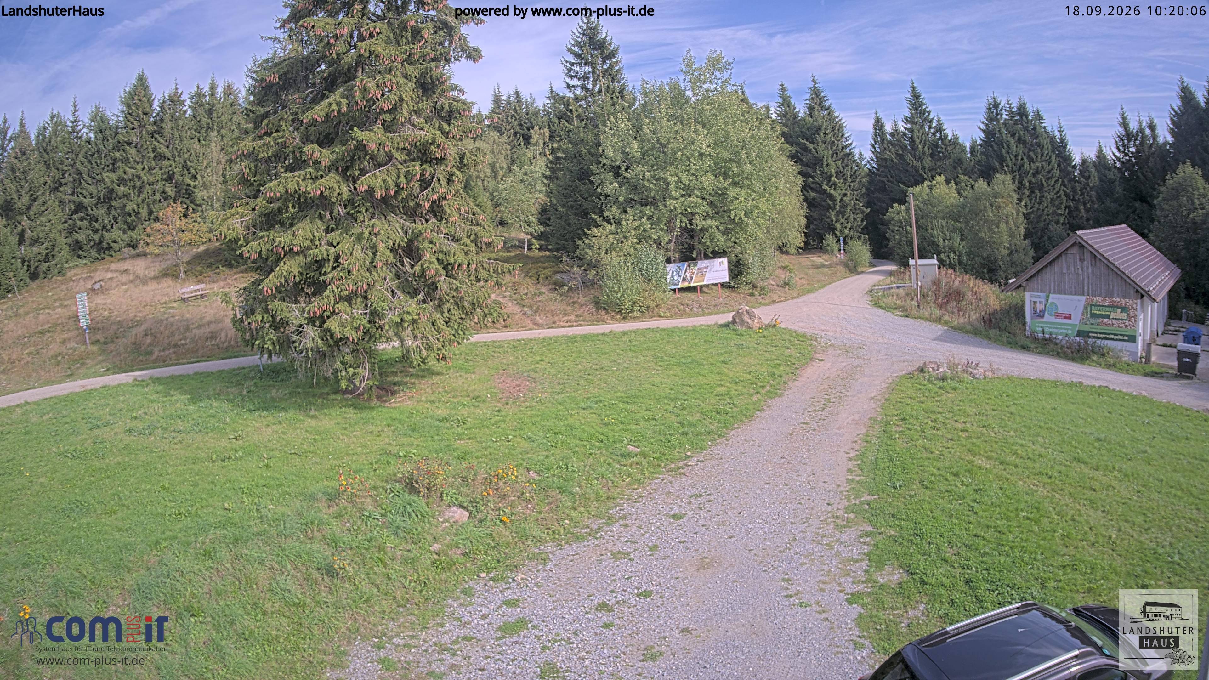 Archiv Foto Webcam Landshuter Haus in Oberbreitenau bei Bischofsmais