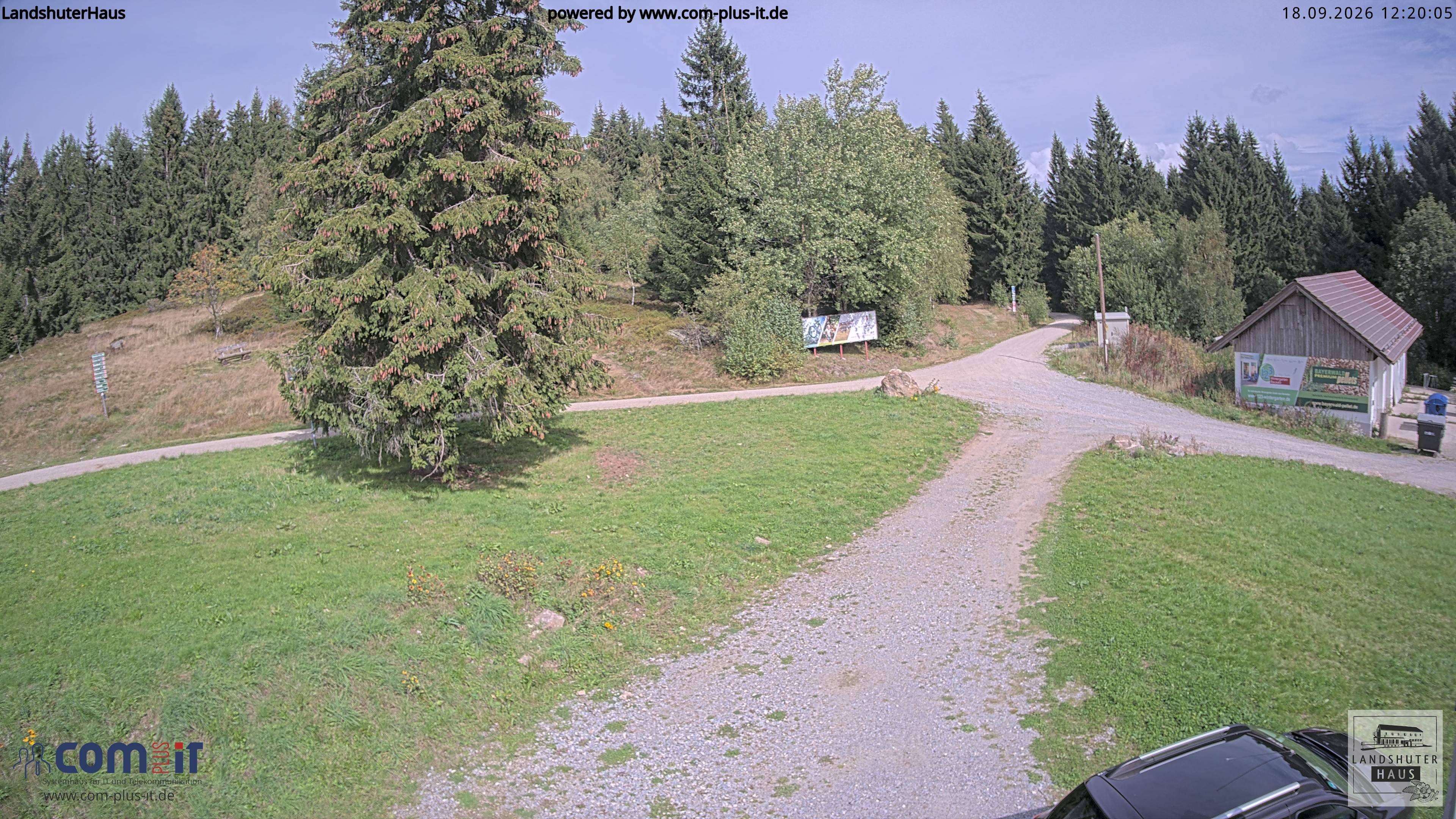 Archiv Foto Webcam Landshuter Haus in Oberbreitenau bei Bischofsmais