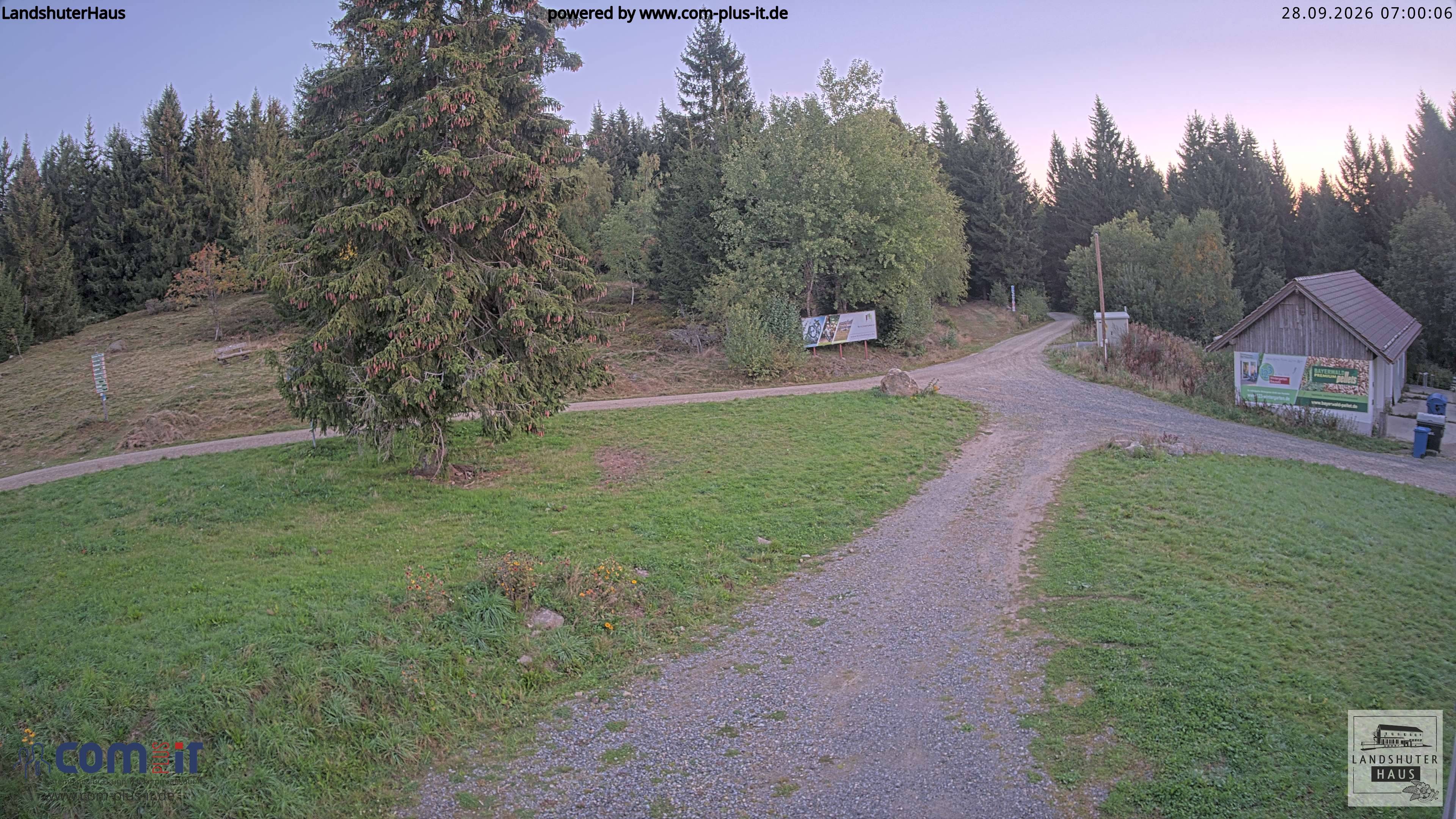 Archiv Foto Webcam Landshuter Haus in Oberbreitenau bei Bischofsmais