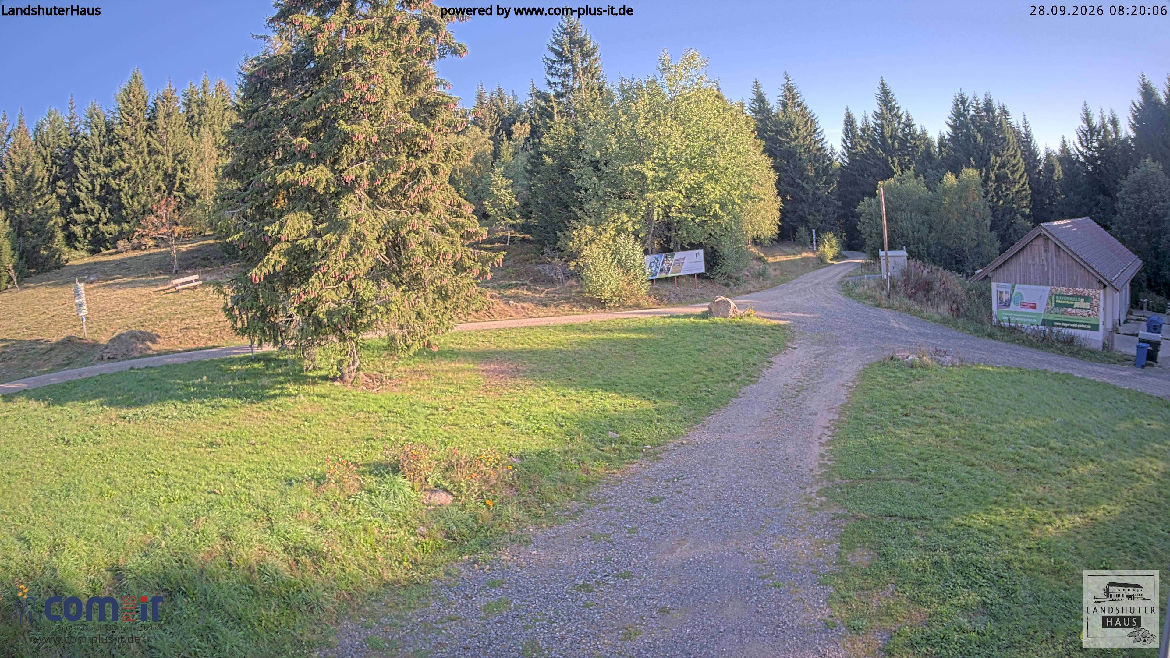 Archiv Foto Webcam Landshuter Haus in Oberbreitenau bei Bischofsmais