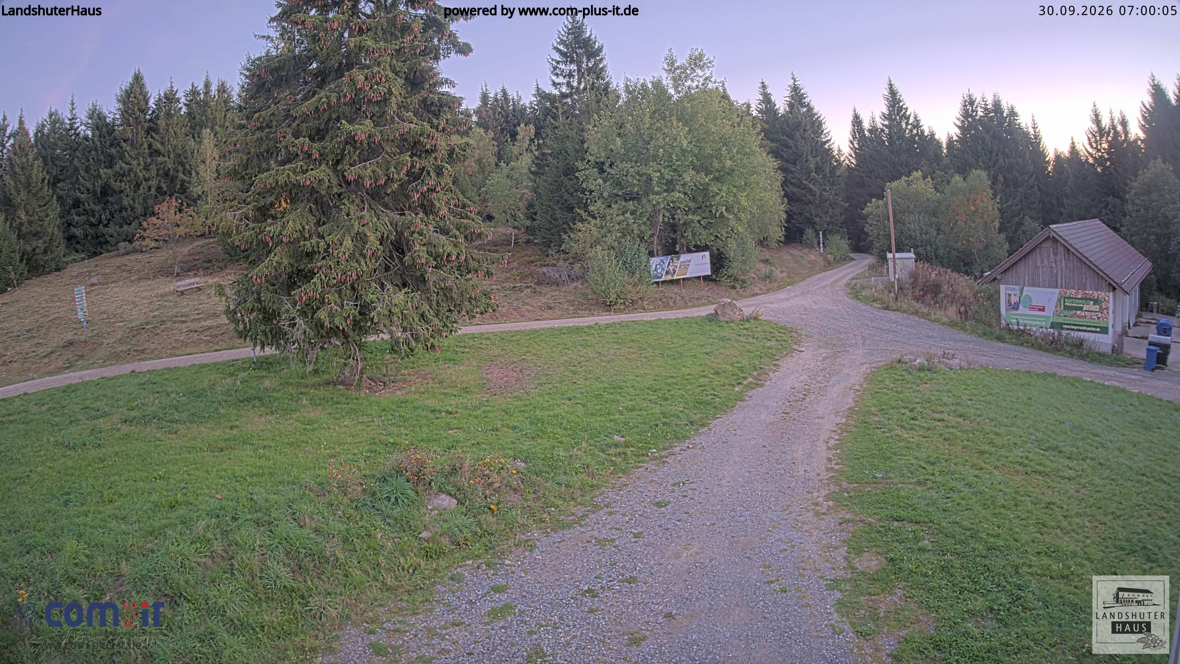 Archiv Foto Webcam Landshuter Haus in Oberbreitenau bei Bischofsmais
