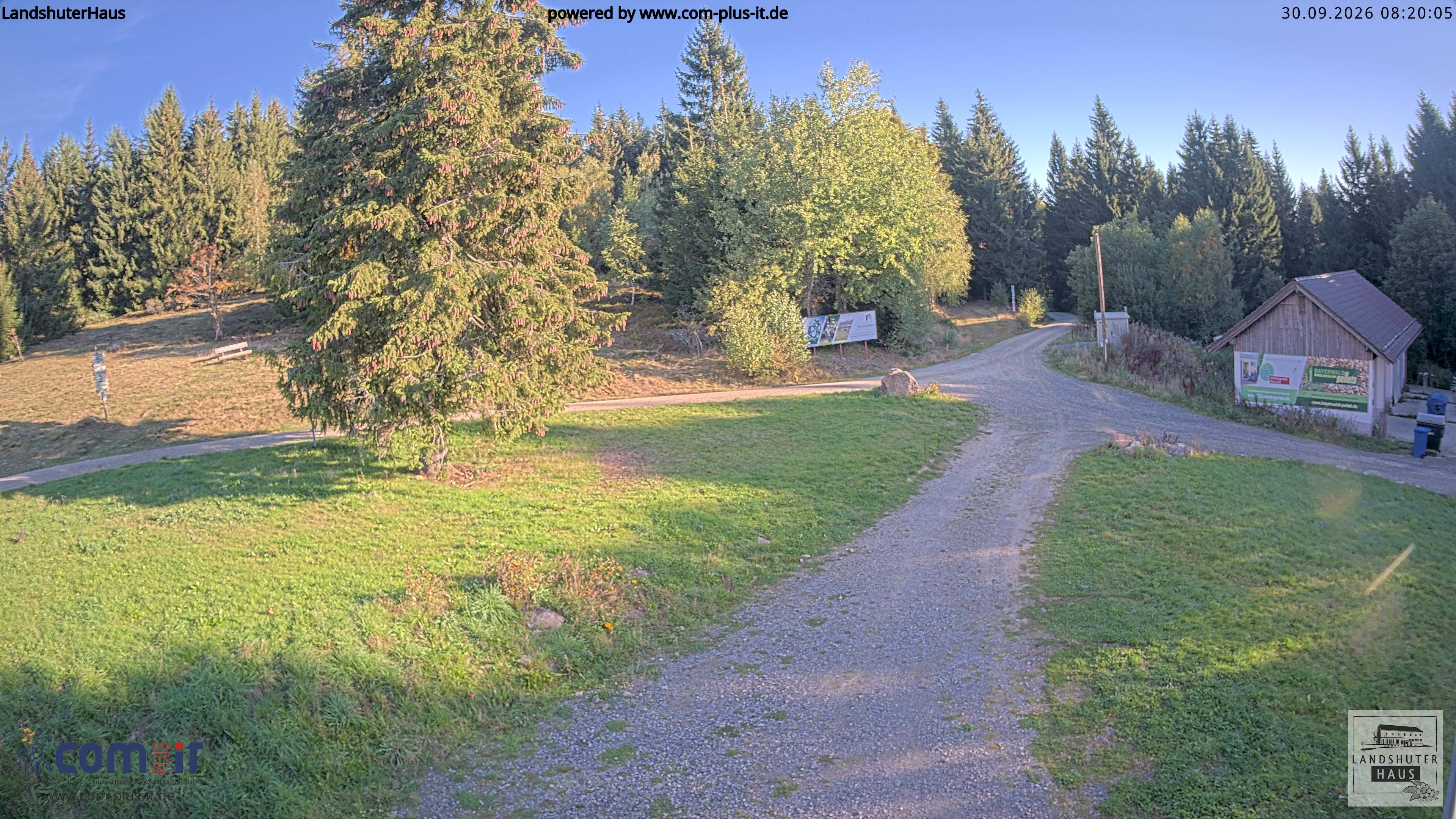 Archiv Foto Webcam Landshuter Haus in Oberbreitenau bei Bischofsmais