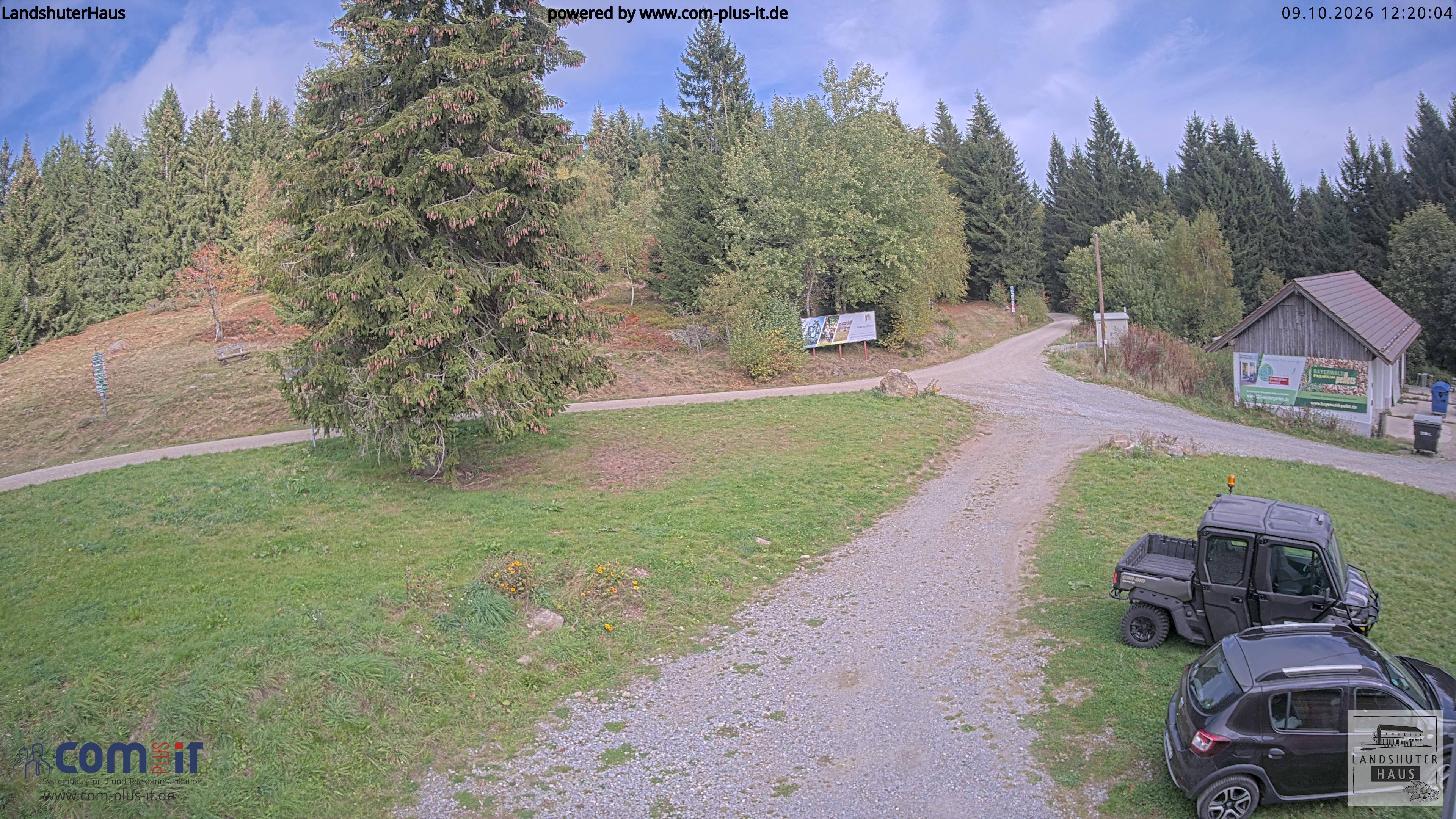 Archiv Foto Webcam Landshuter Haus in Oberbreitenau bei Bischofsmais