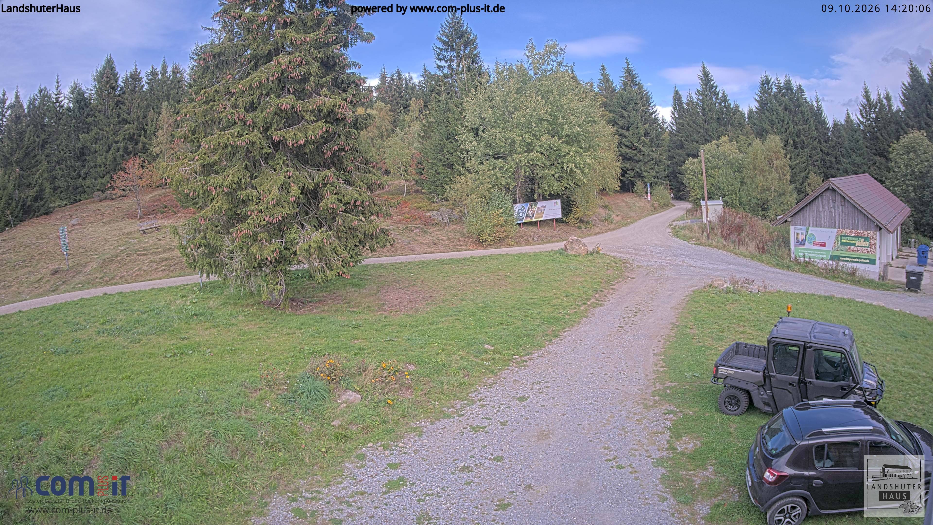 Archiv Foto Webcam Landshuter Haus in Oberbreitenau bei Bischofsmais