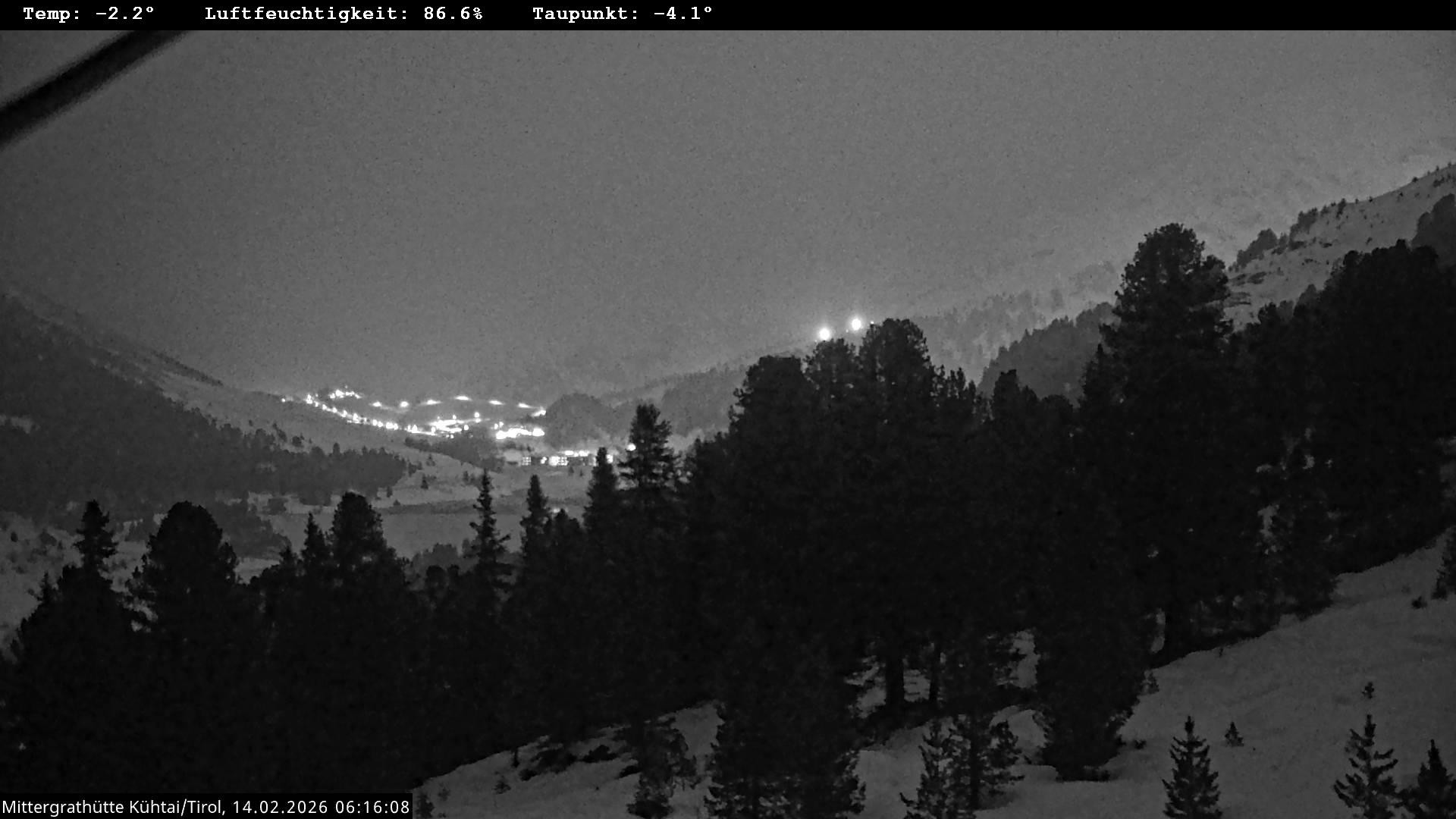 Archiv Foto Webcam Mittergrathütte in Tirol