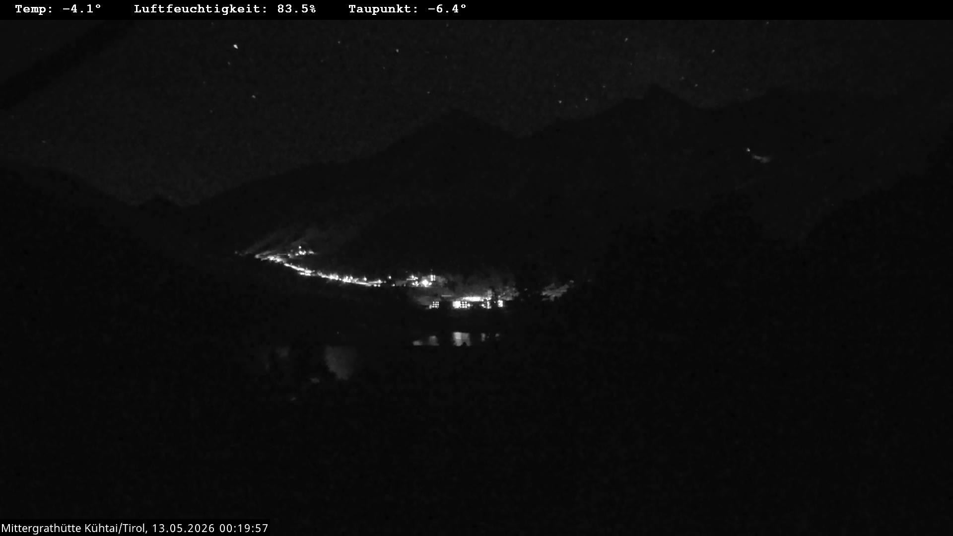 Archiv Foto Webcam Mittergrathütte in Tirol