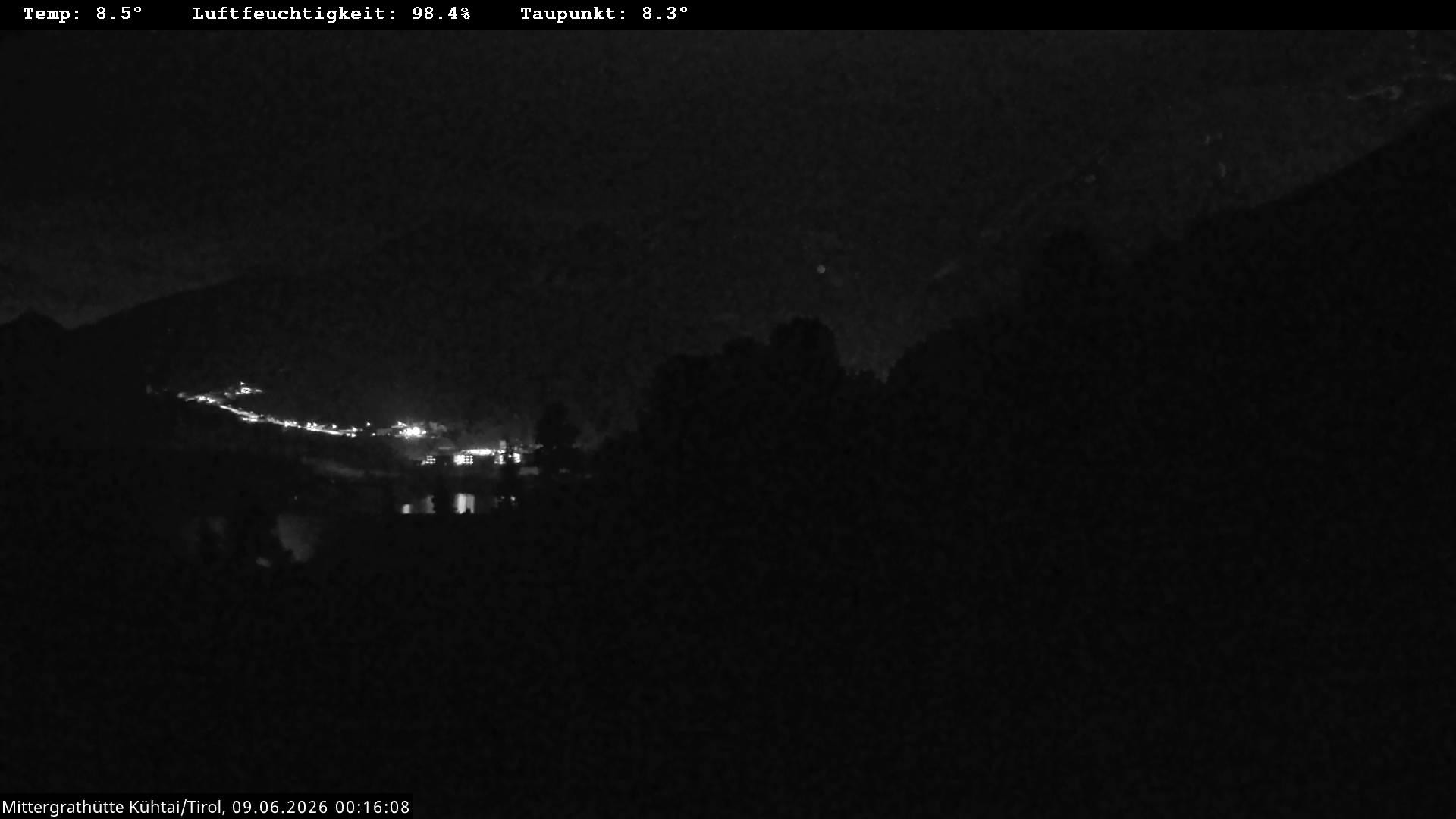 Archiv Foto Webcam Mittergrathütte in Tirol