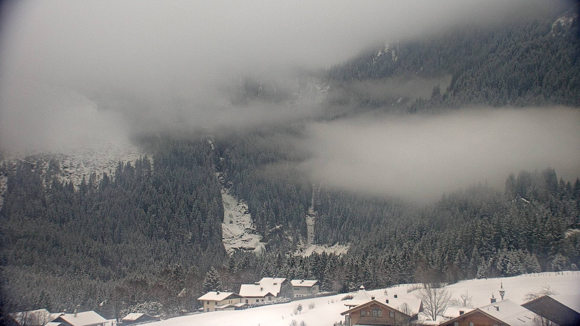 Archiv Foto Webcam Krimmler Wasserfälle nahe Krimml