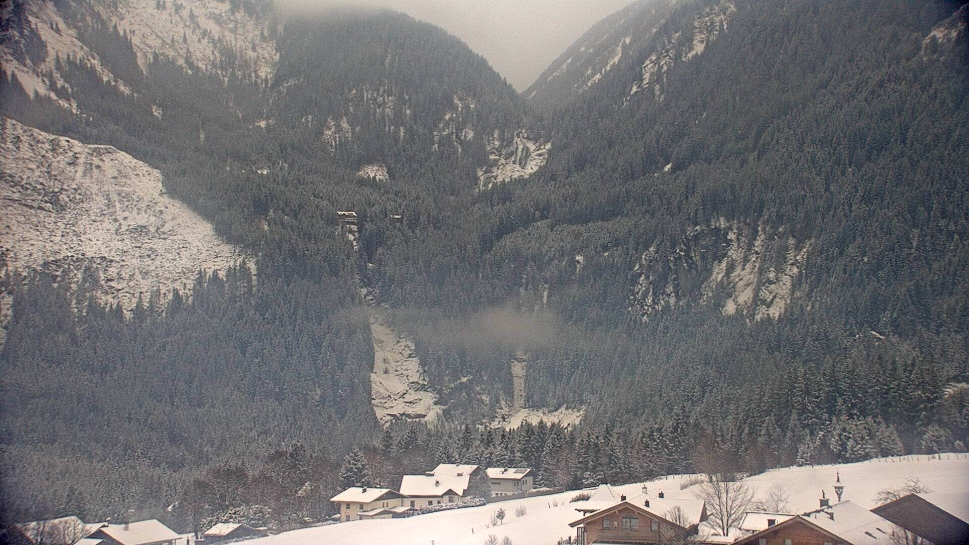 Archiv Foto Webcam Krimmler Wasserfälle nahe Krimml